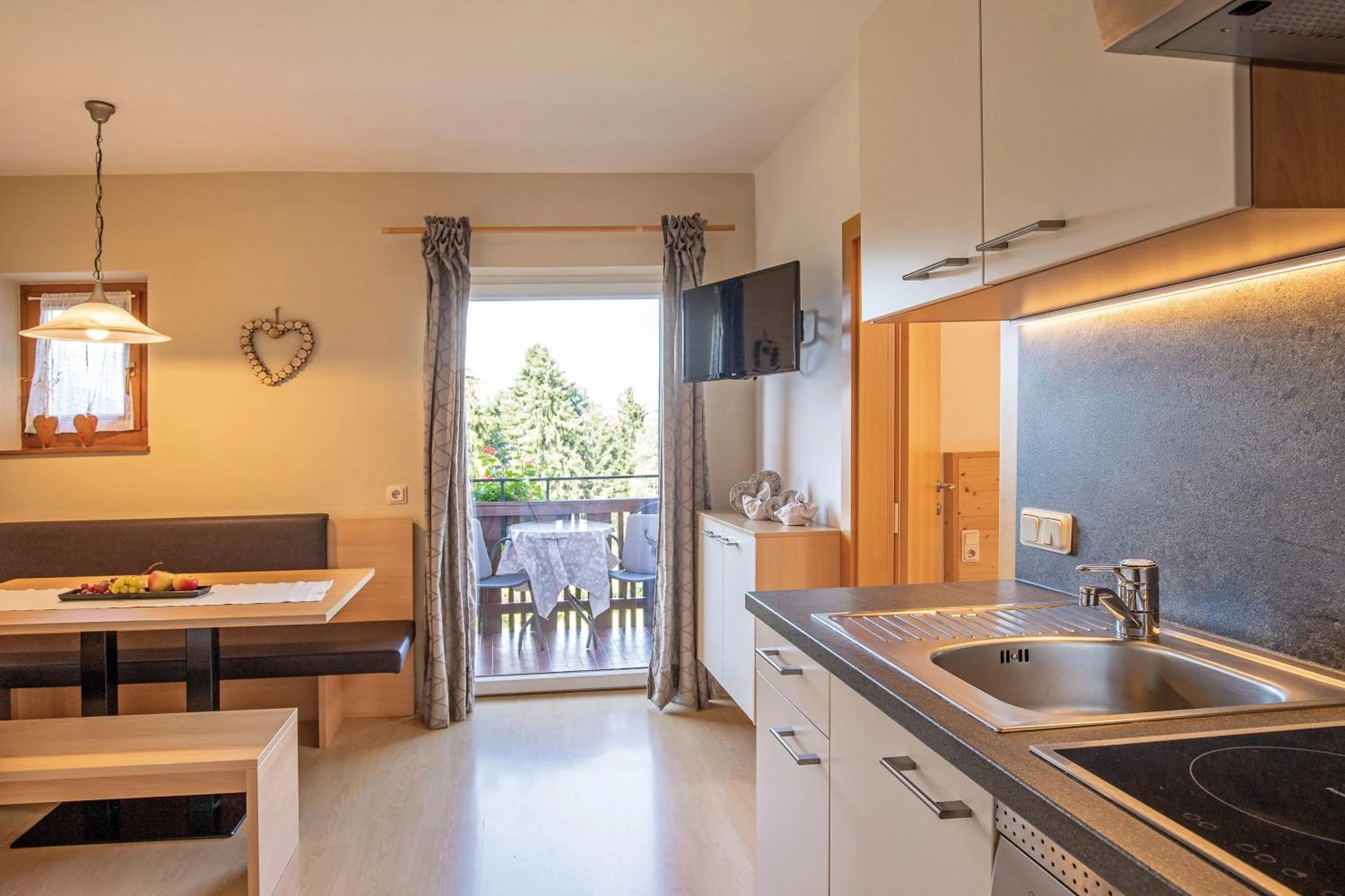 Kitchen or kitchenette in Residence Alpenrose