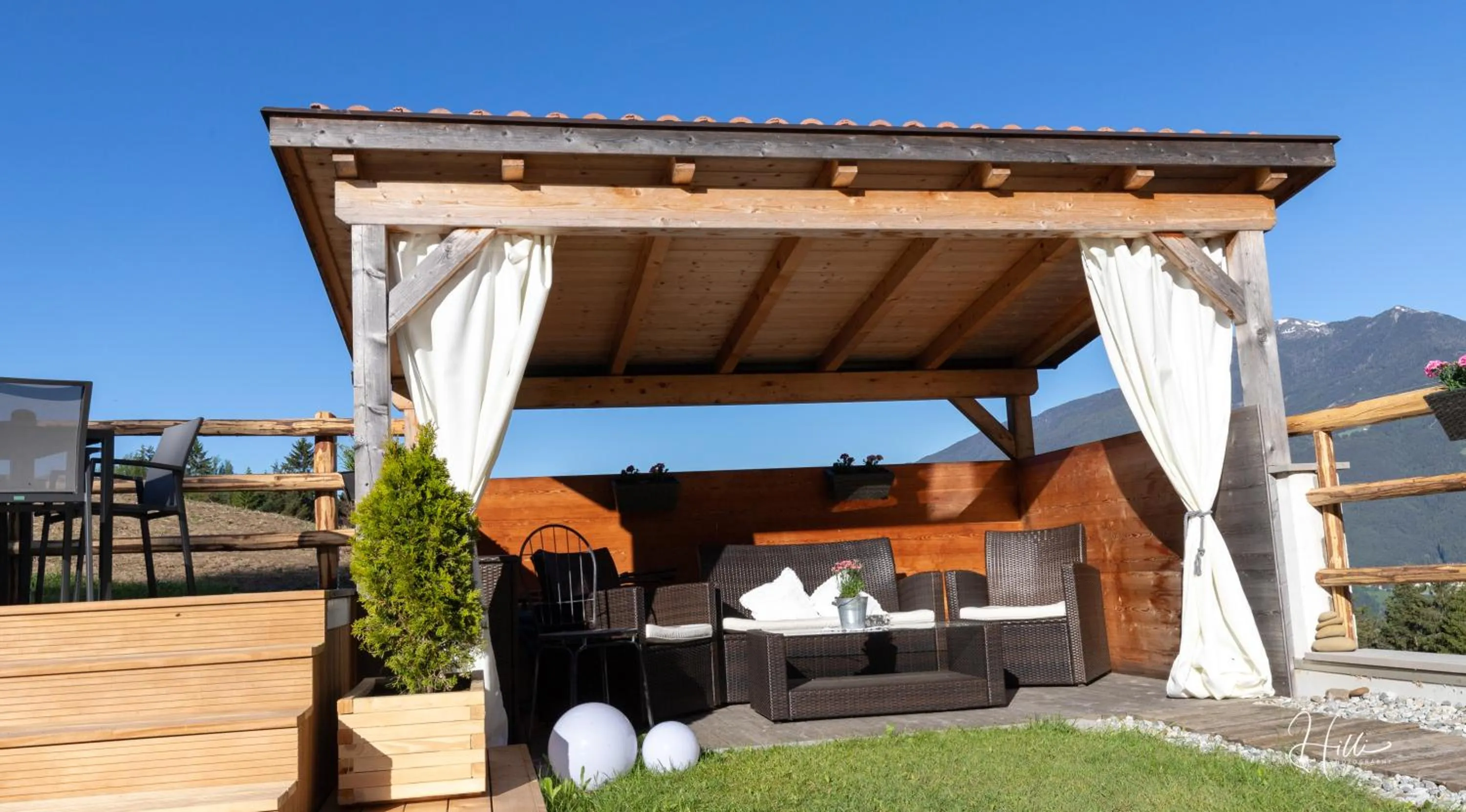 Seating area in Residence Alpenrose