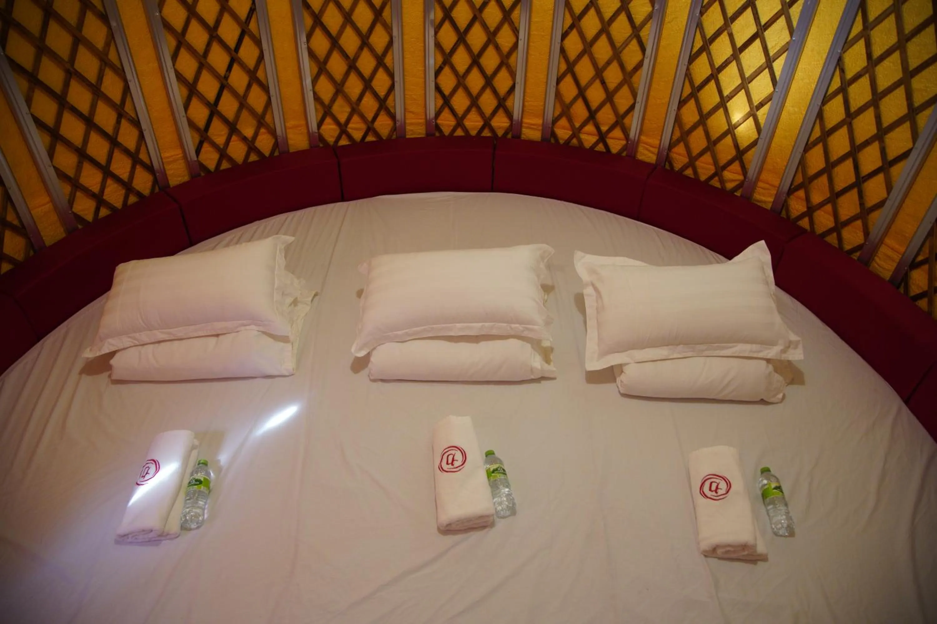 Bed in Rick Resort Teluk Intan