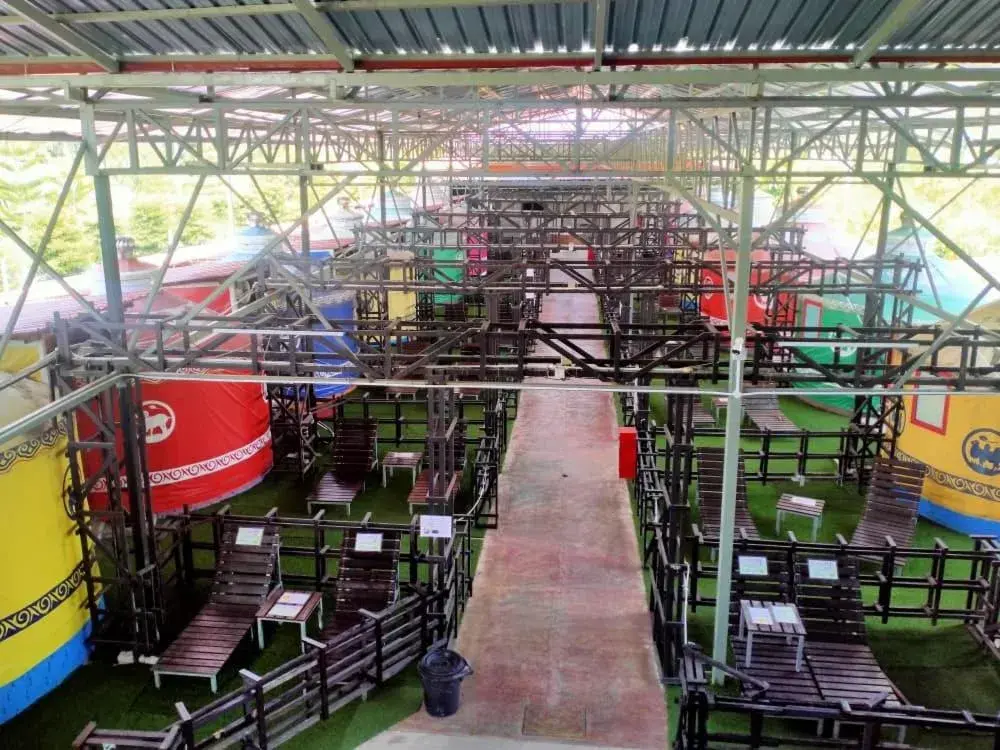 Deluxe King Room with Balcony in Rick Resort Teluk Intan Deluxe King Room with Balcony in Rick Resort Teluk Intan