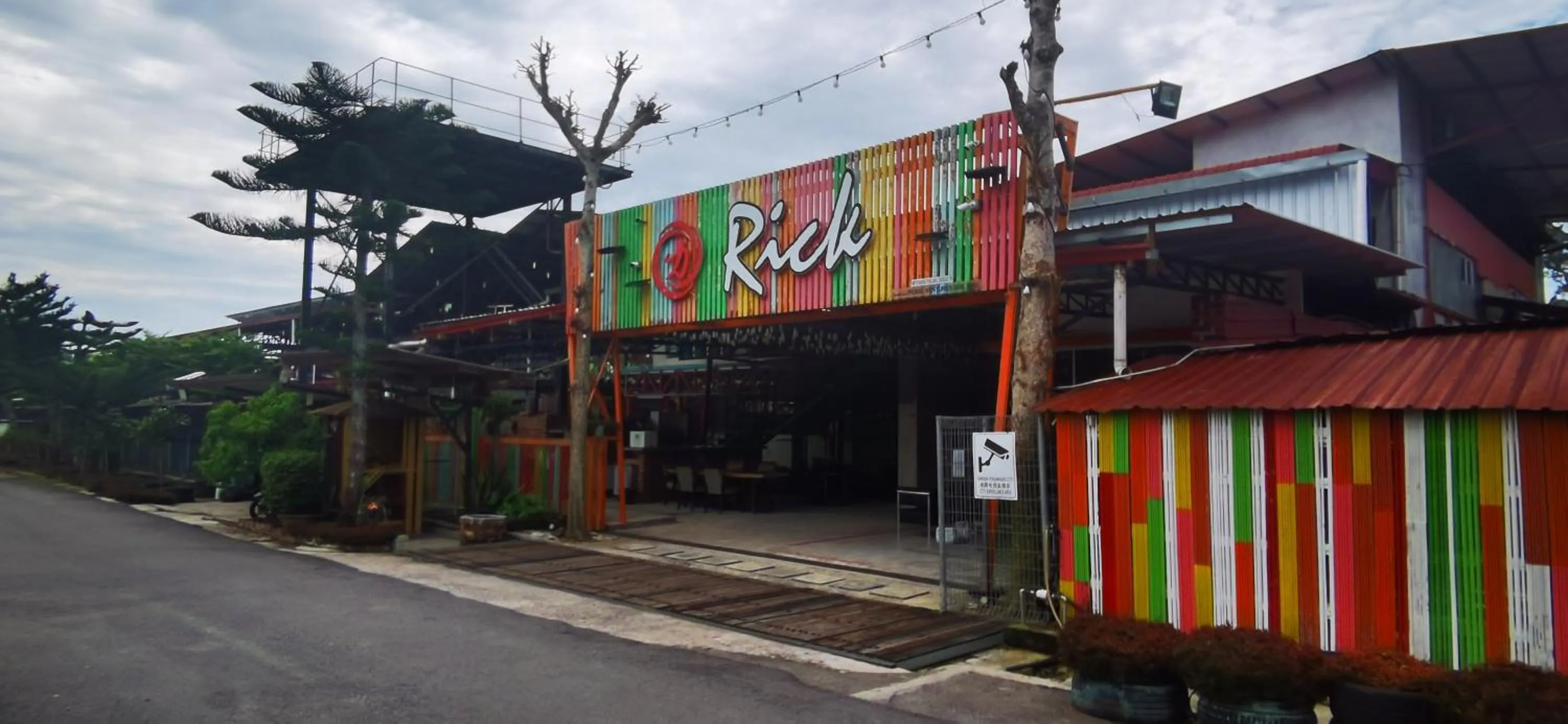 Facade/entrance in Rick Resort Teluk Intan