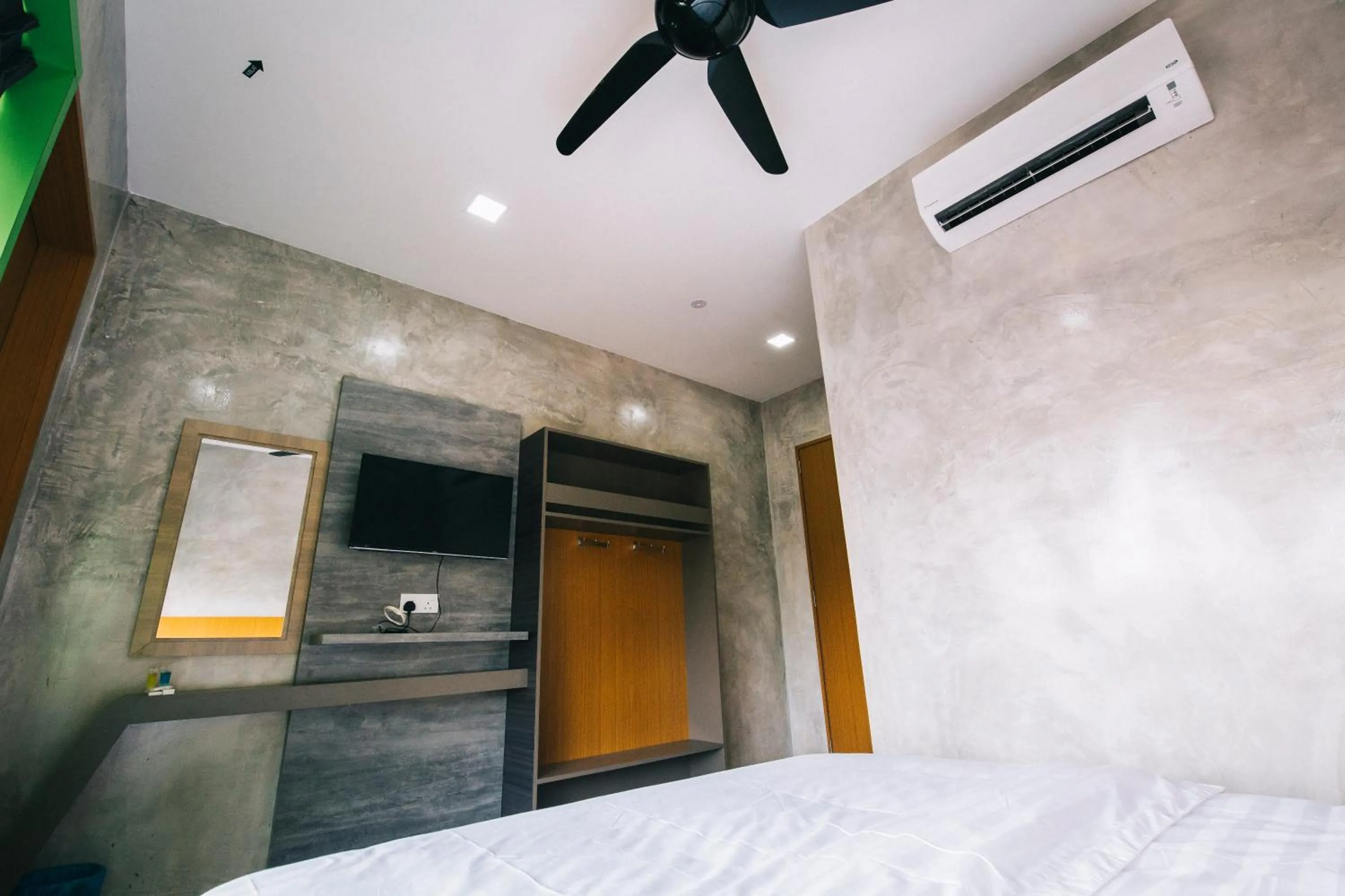 Bed in Rick Resort Teluk Intan