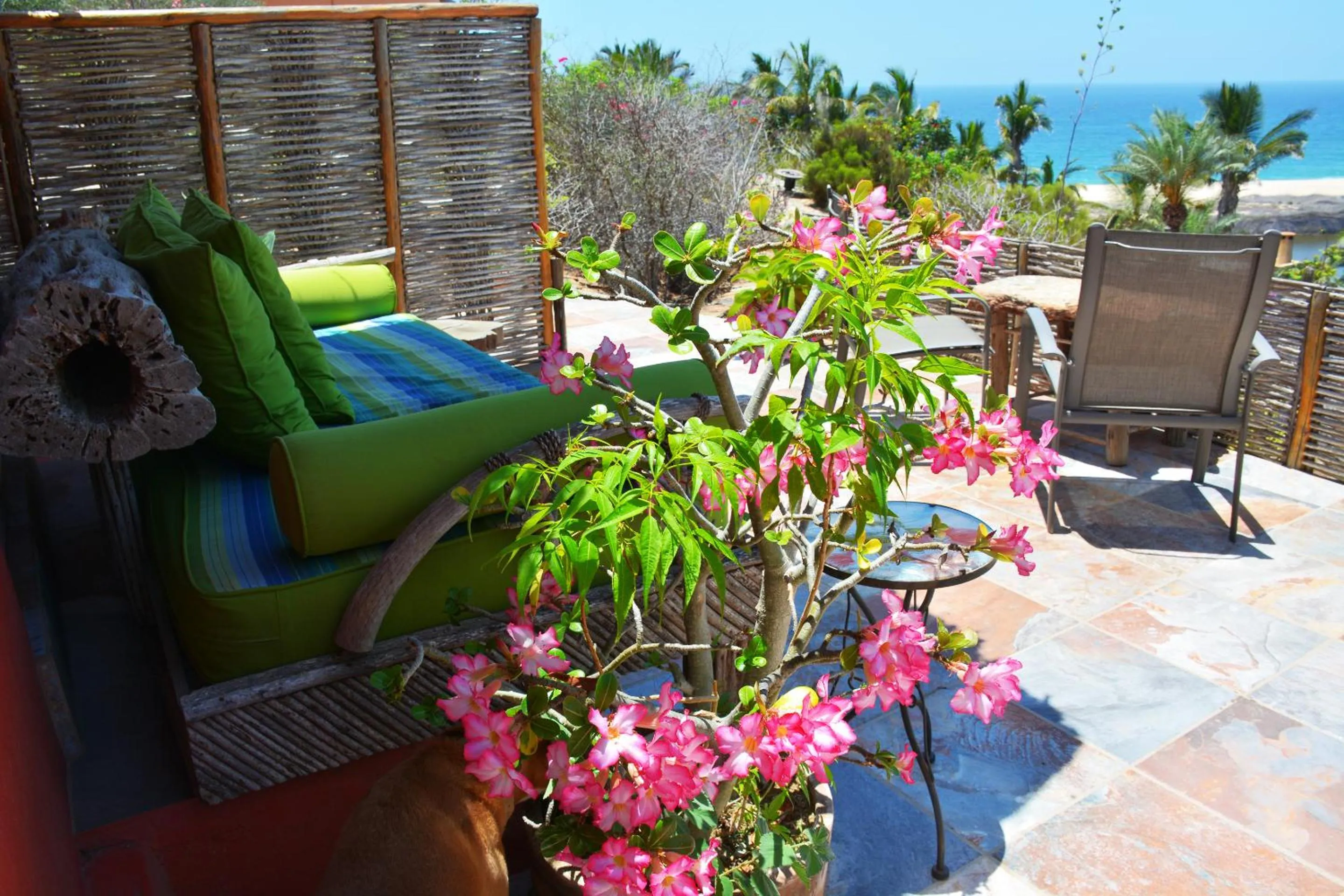 Patio in Los Colibris Casitas