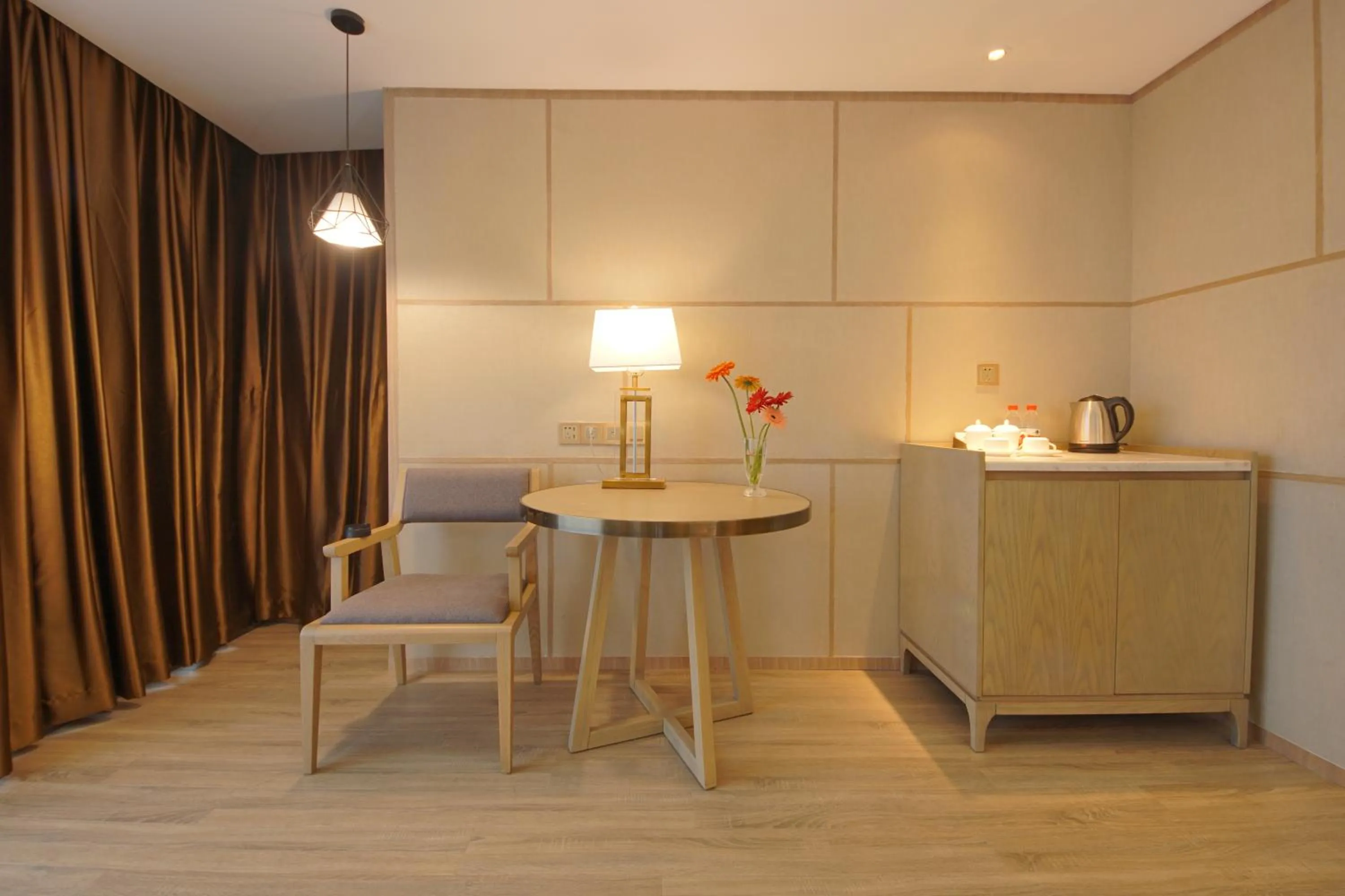 Living room in Chengdu Jiuzhaigou Hotel