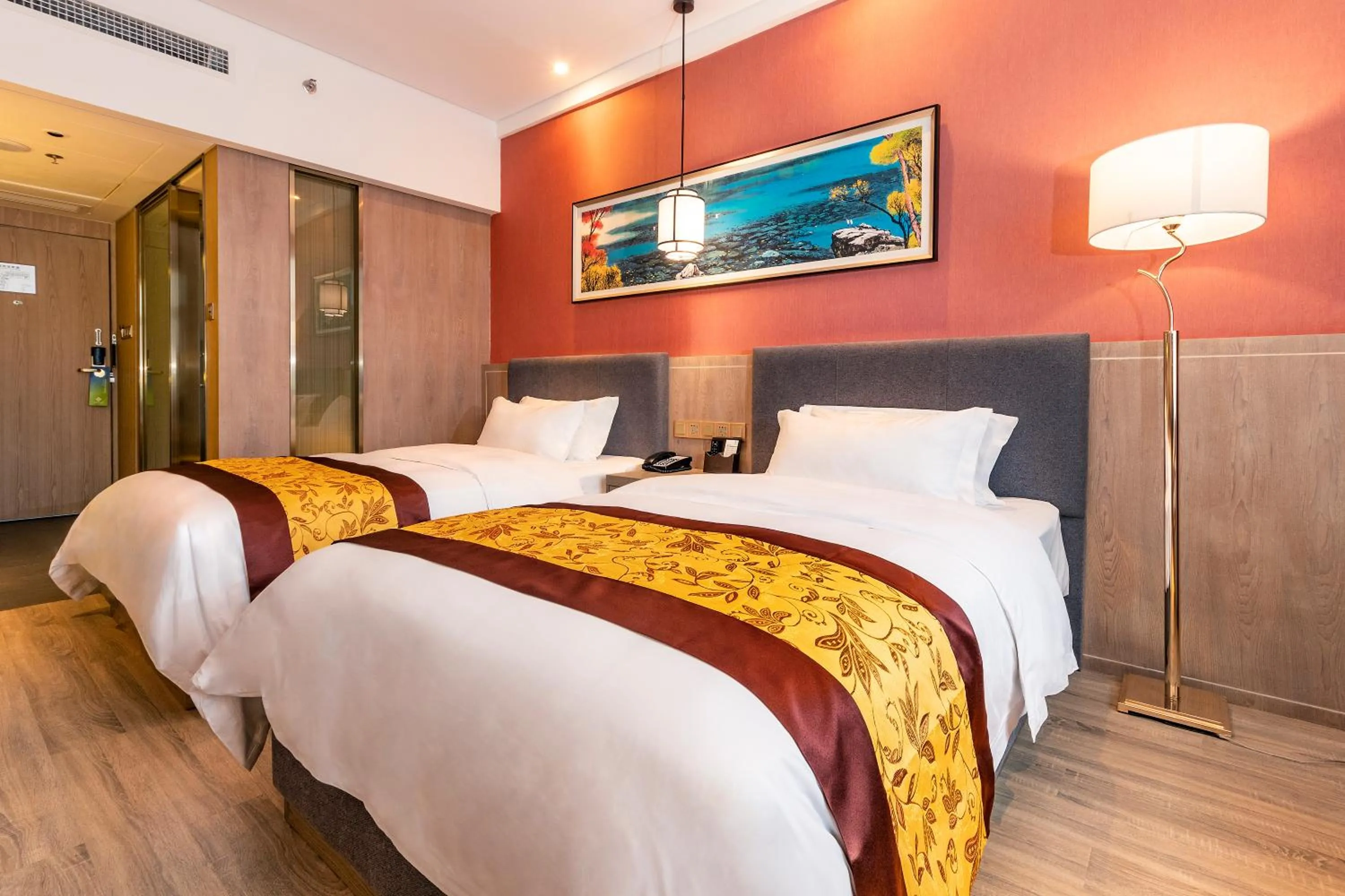 Superior Twin Room in Chengdu Jiuzhaigou Hotel