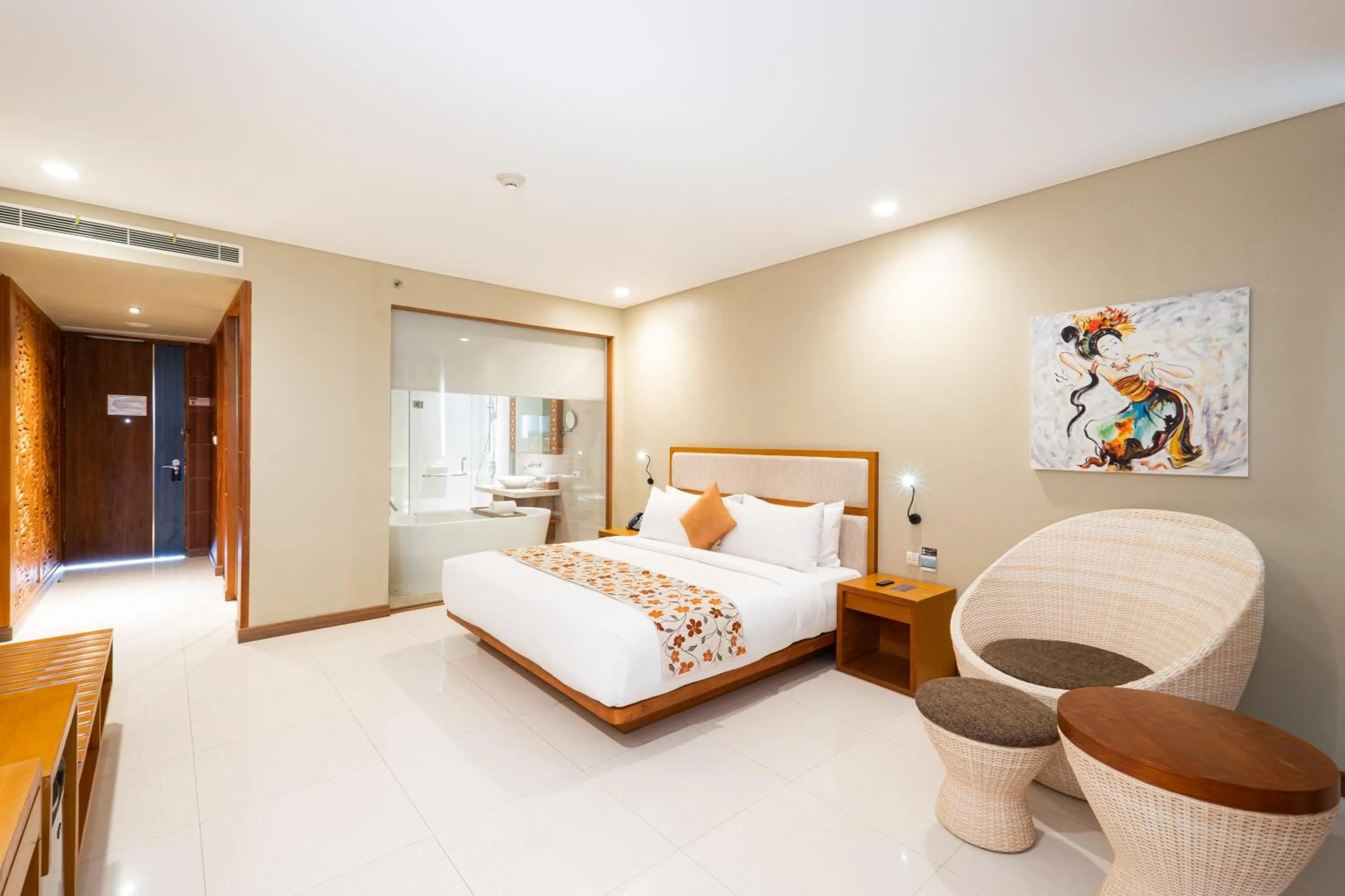 Bed in VOUK Hotel and Suites Nusa Dua Bali