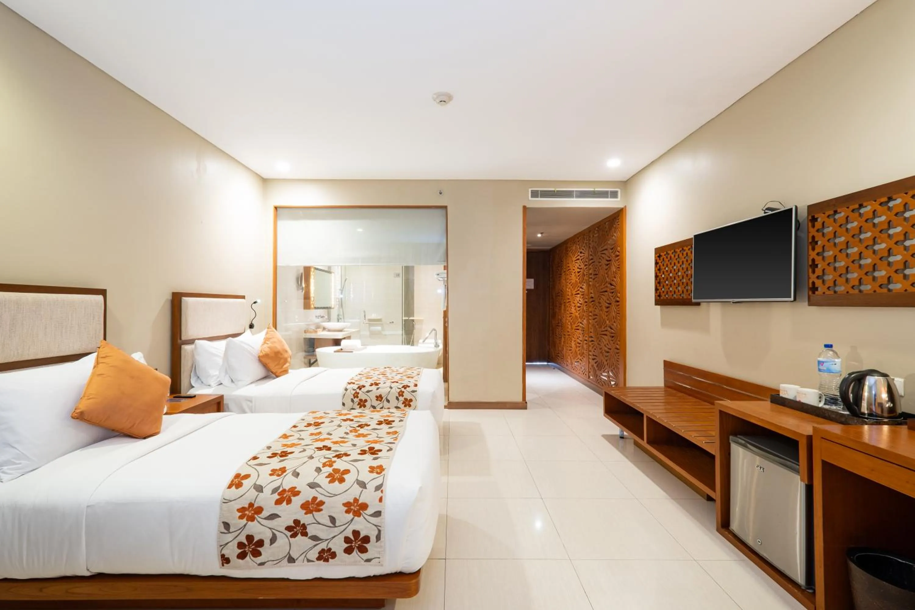 Bed in VOUK Hotel and Suites Nusa Dua Bali