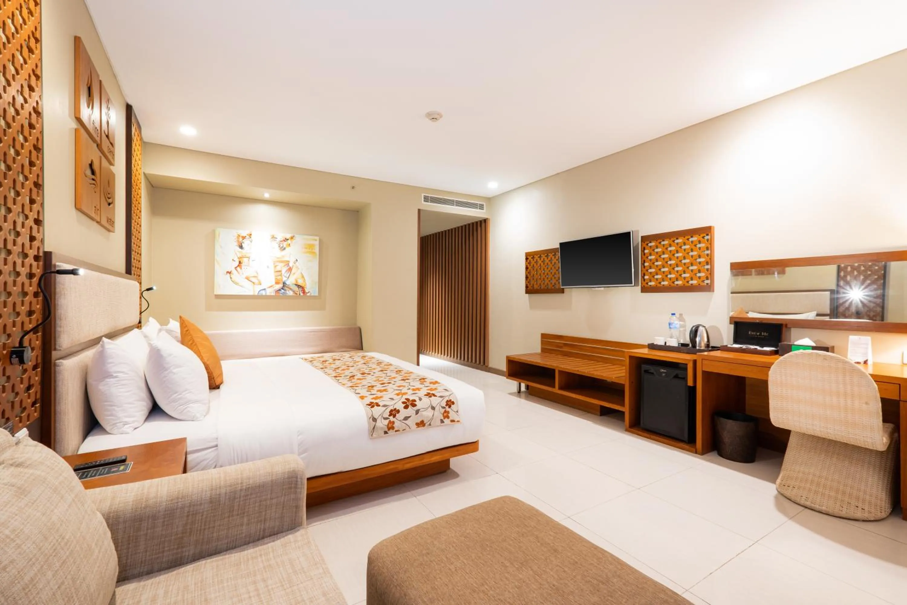 Bed in VOUK Hotel and Suites Nusa Dua Bali