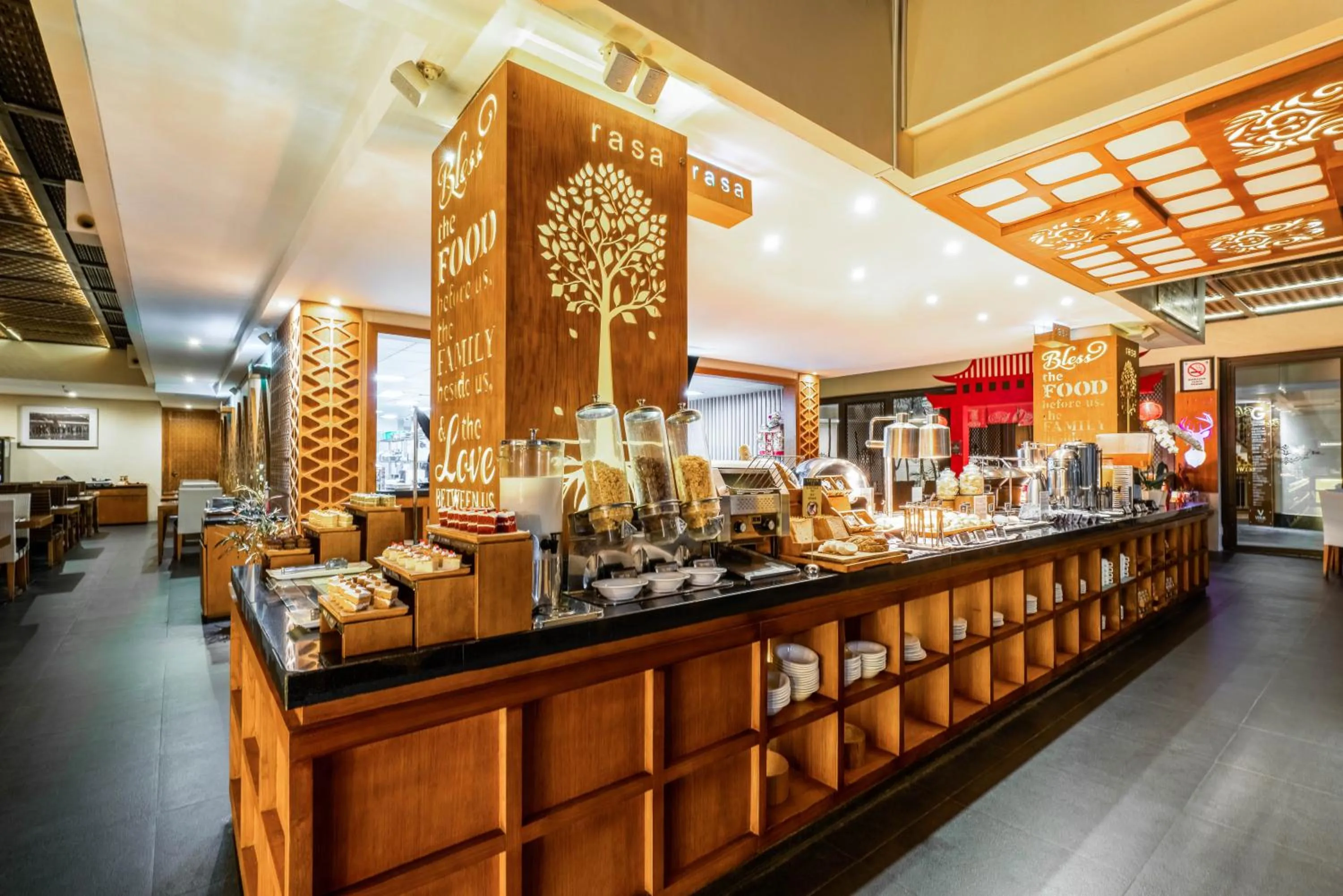 Buffet breakfast in VOUK Hotel and Suites Nusa Dua Bali