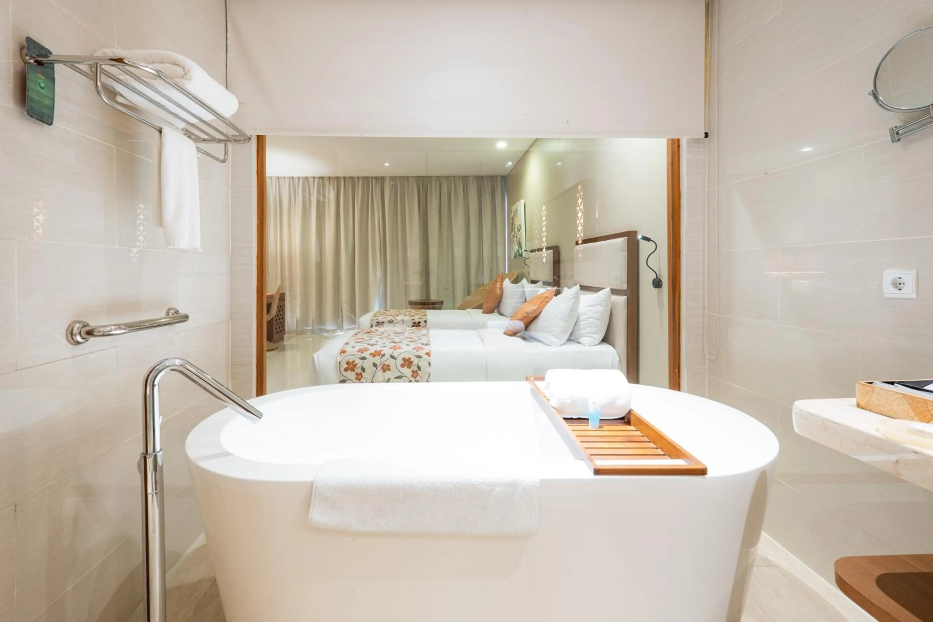 Bed in VOUK Hotel and Suites Nusa Dua Bali