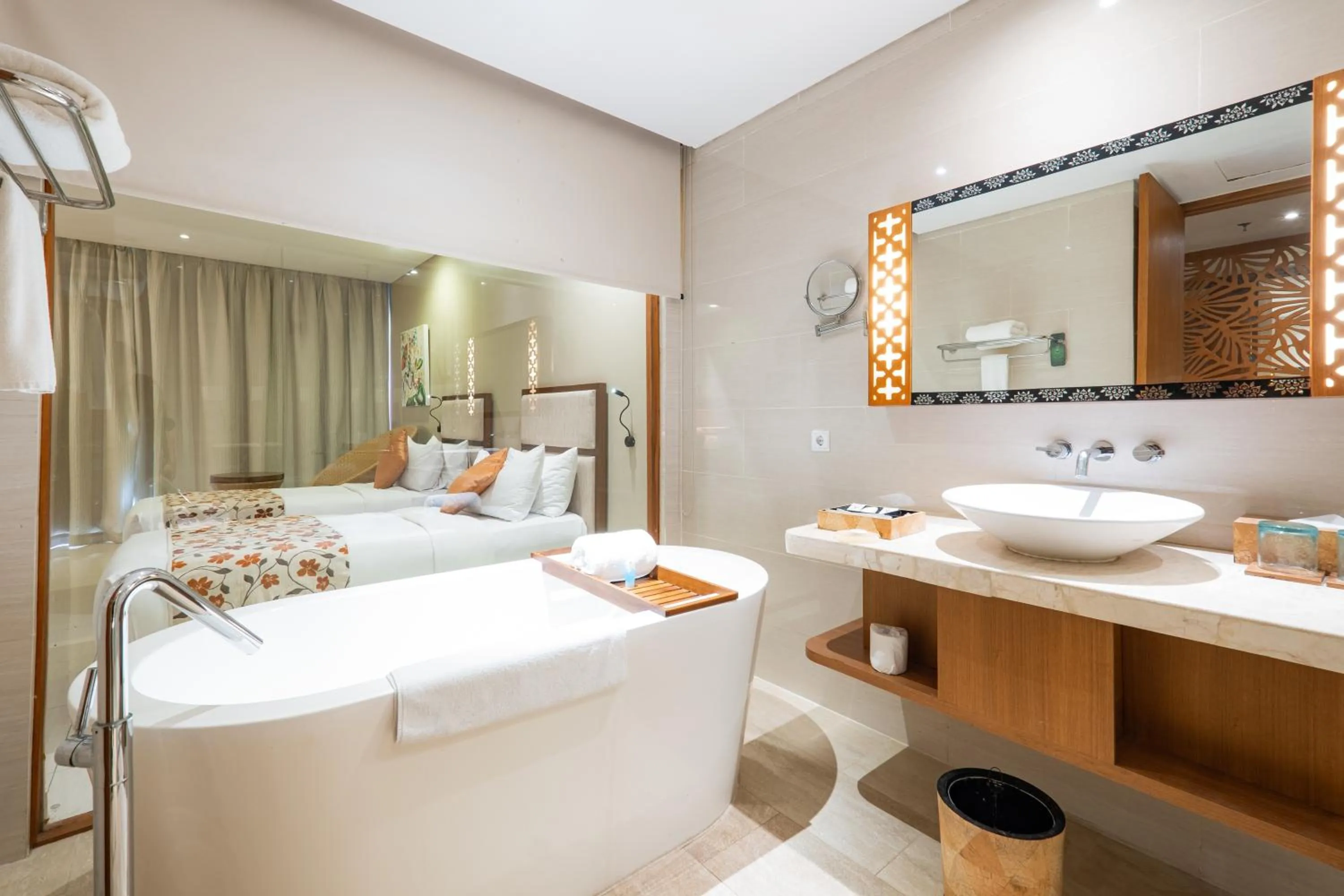Bed in VOUK Hotel and Suites Nusa Dua Bali