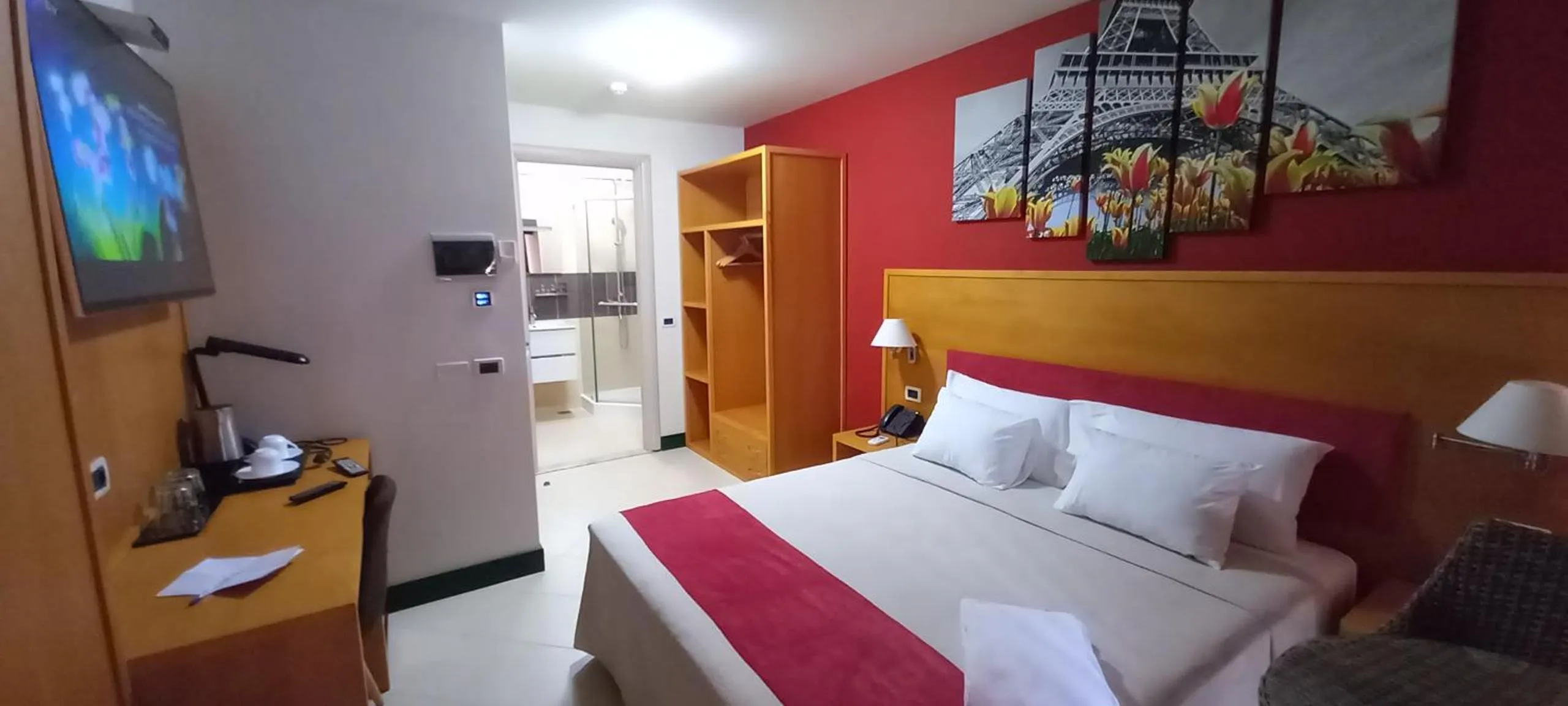 View (from property/room), Bed in Pombas Brancas Resort