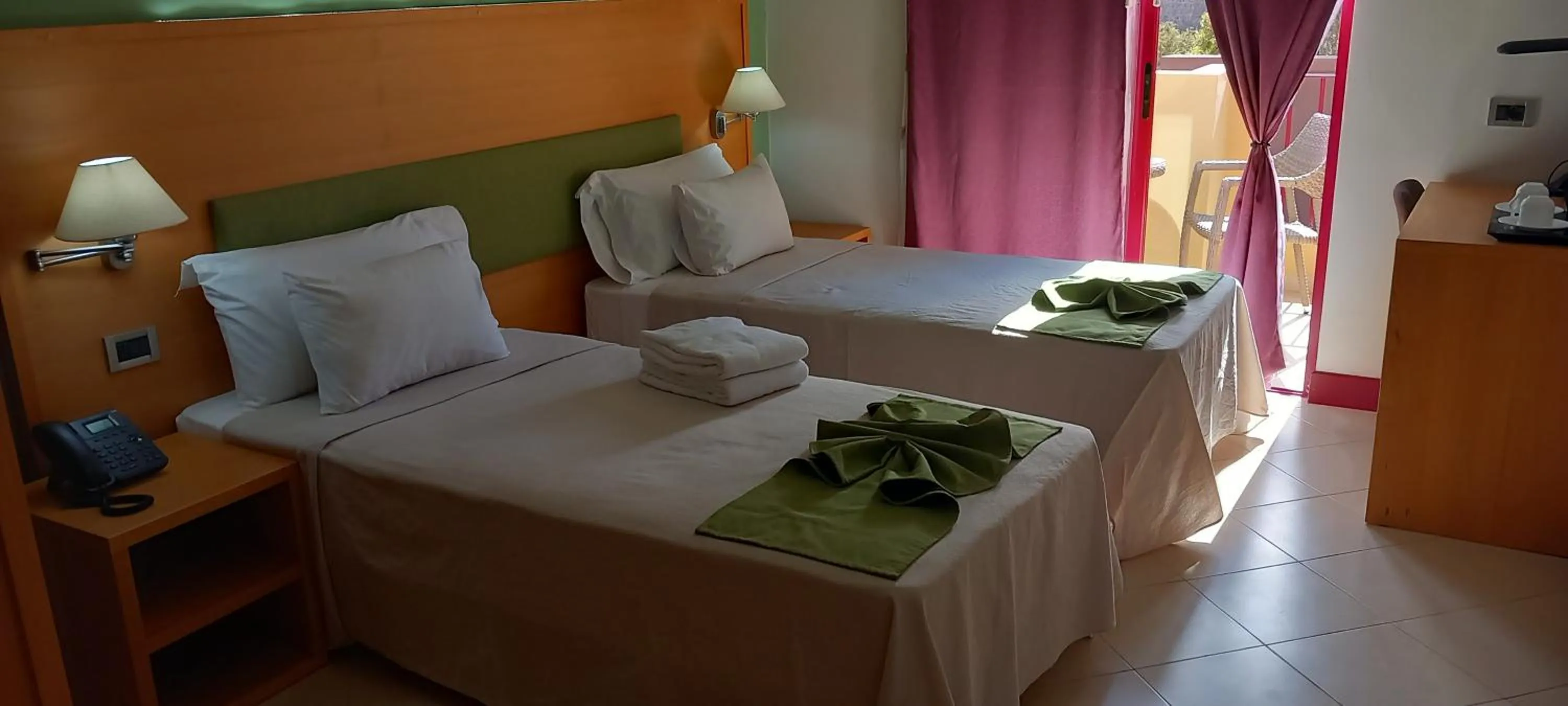 Balcony/Terrace, Bed in Pombas Brancas Resort