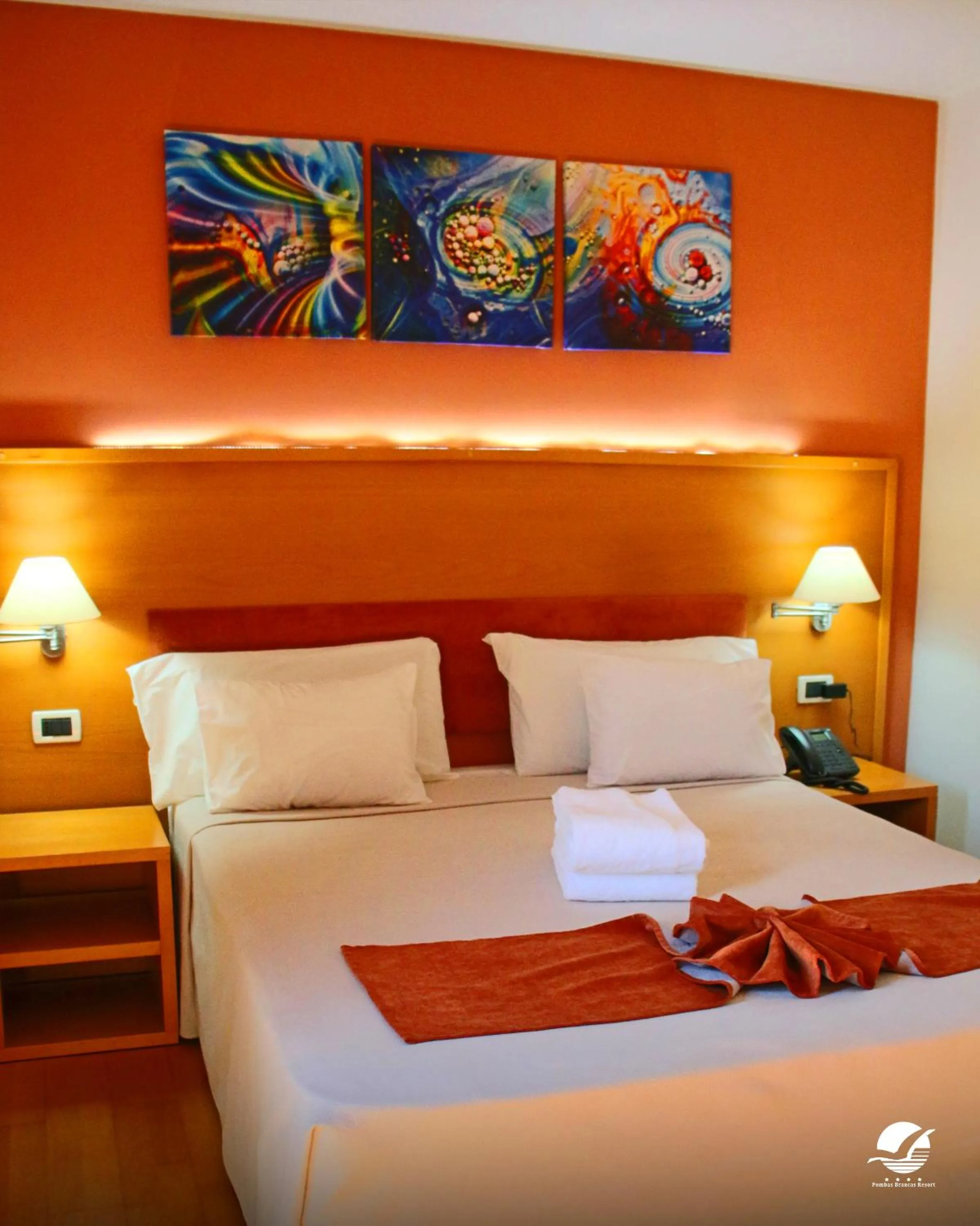 Decorative detail, Bed in Pombas Brancas Resort