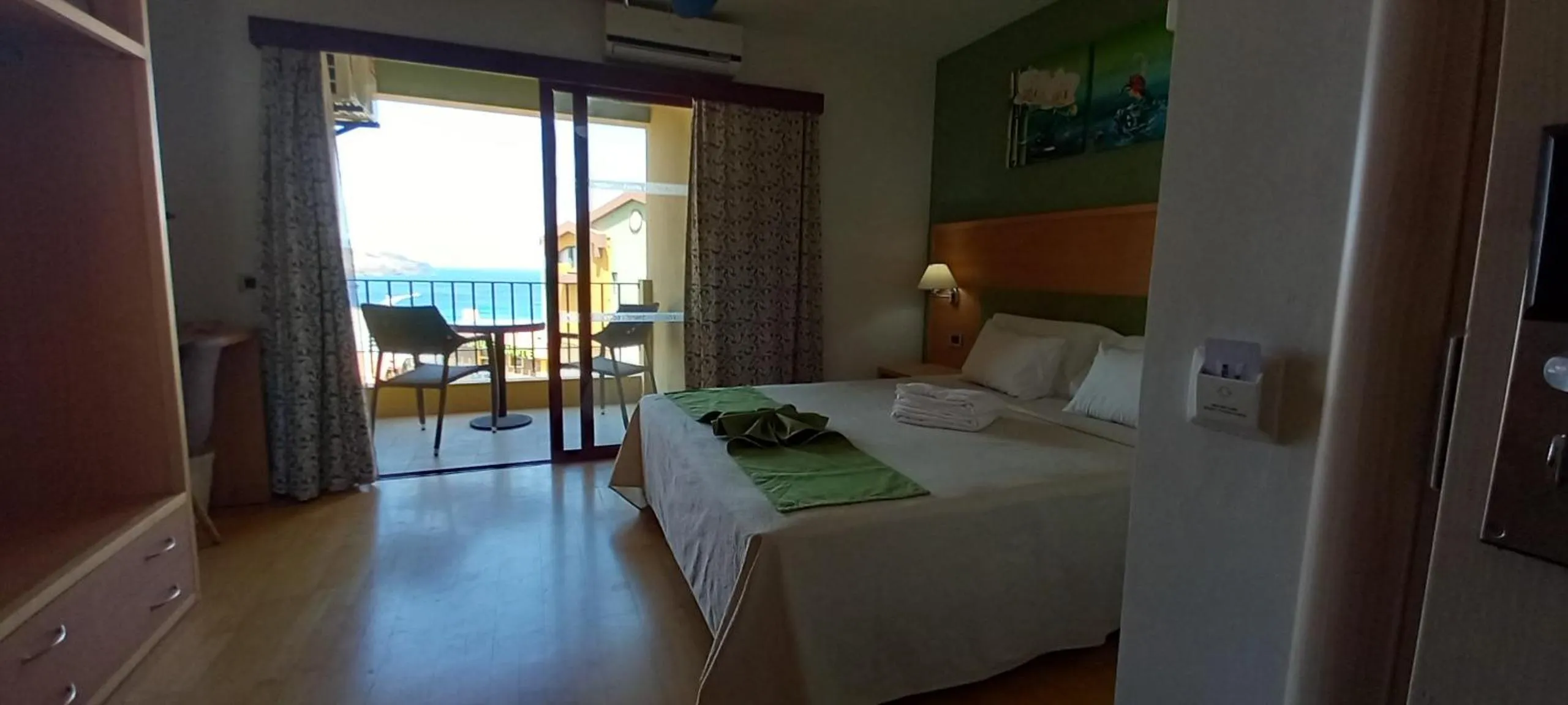 View (from property/room), Bed in Pombas Brancas Resort