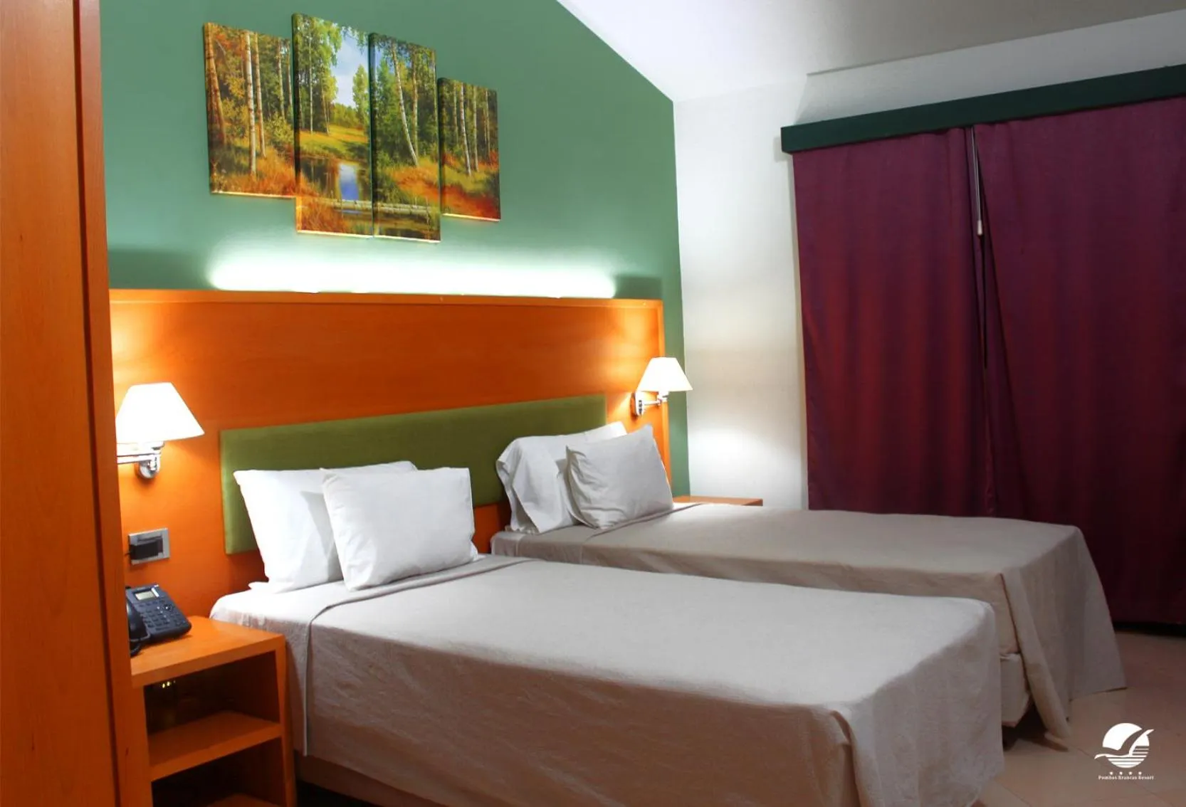 TV and multimedia, Bed in Pombas Brancas Resort