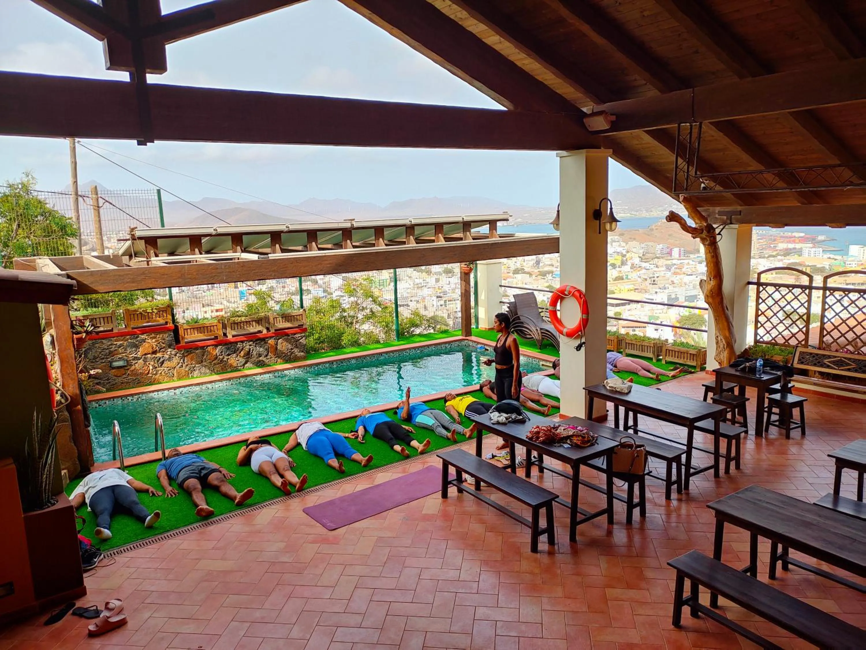 Swimming pool in Pombas Brancas Resort