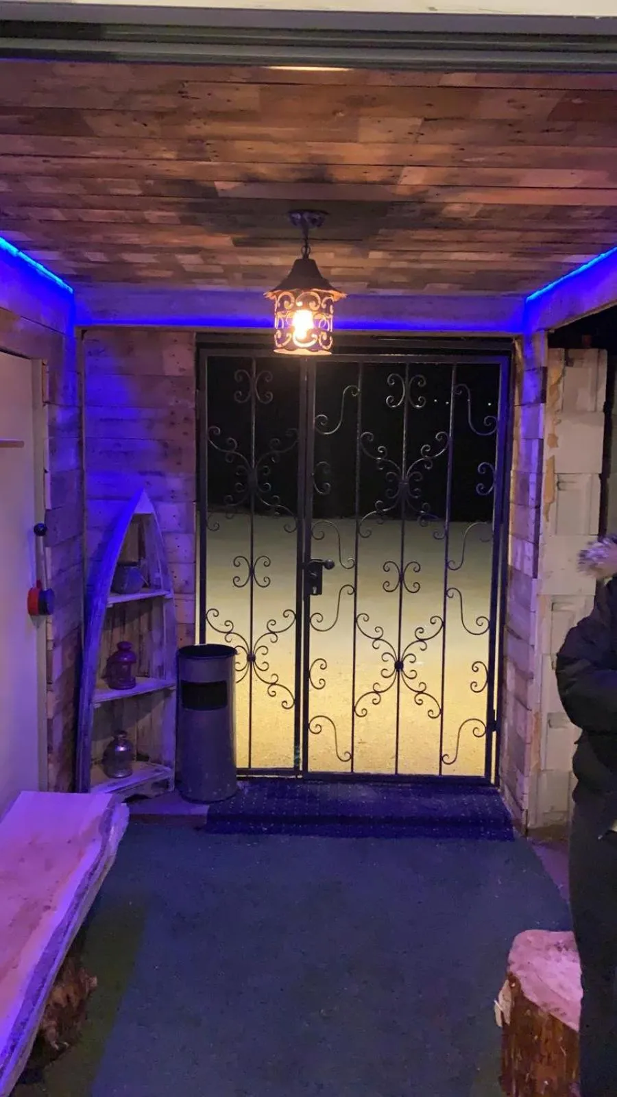 Patio in Grüner Baum