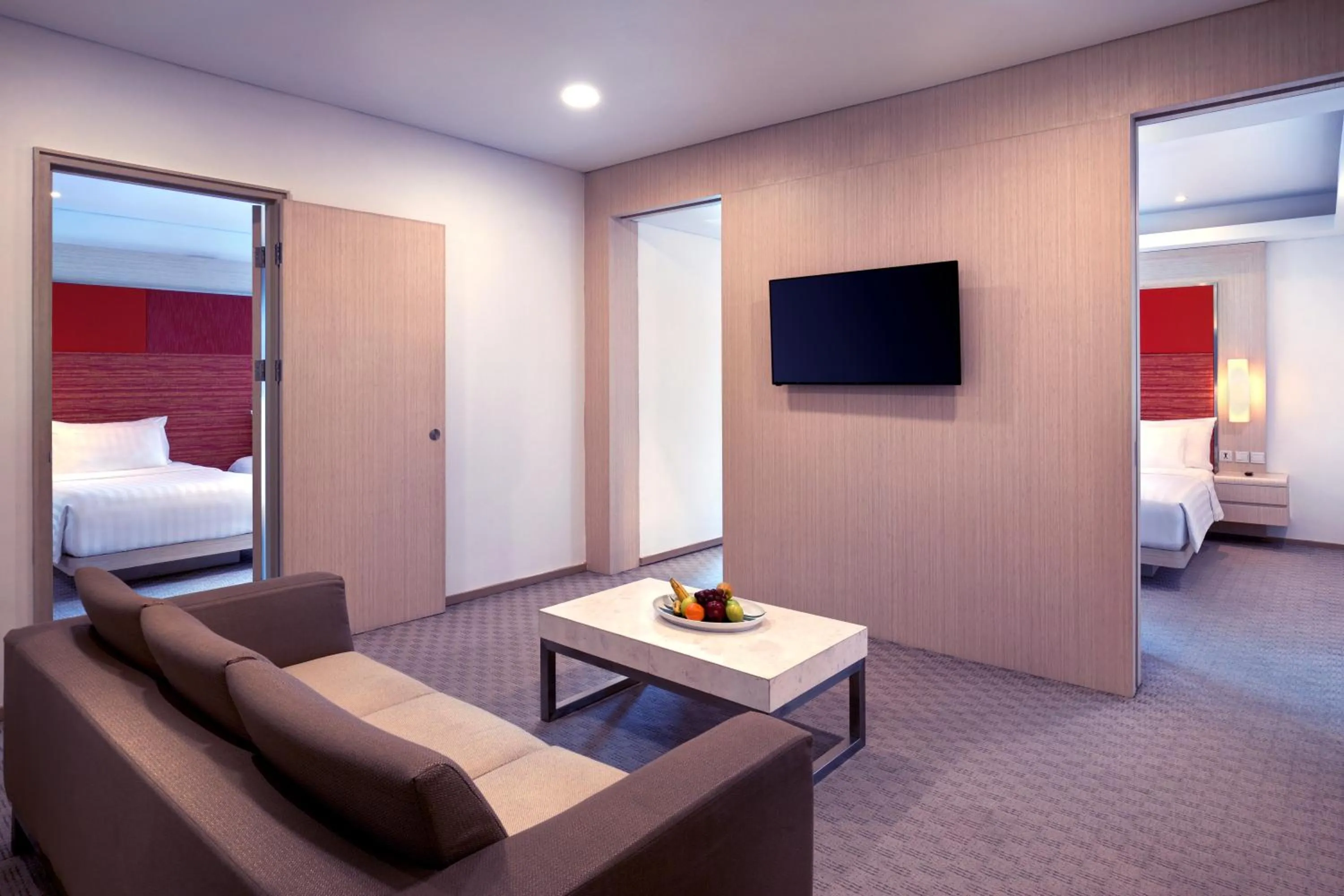 Living room, Bed in Grand Mercure Jakarta Harmoni