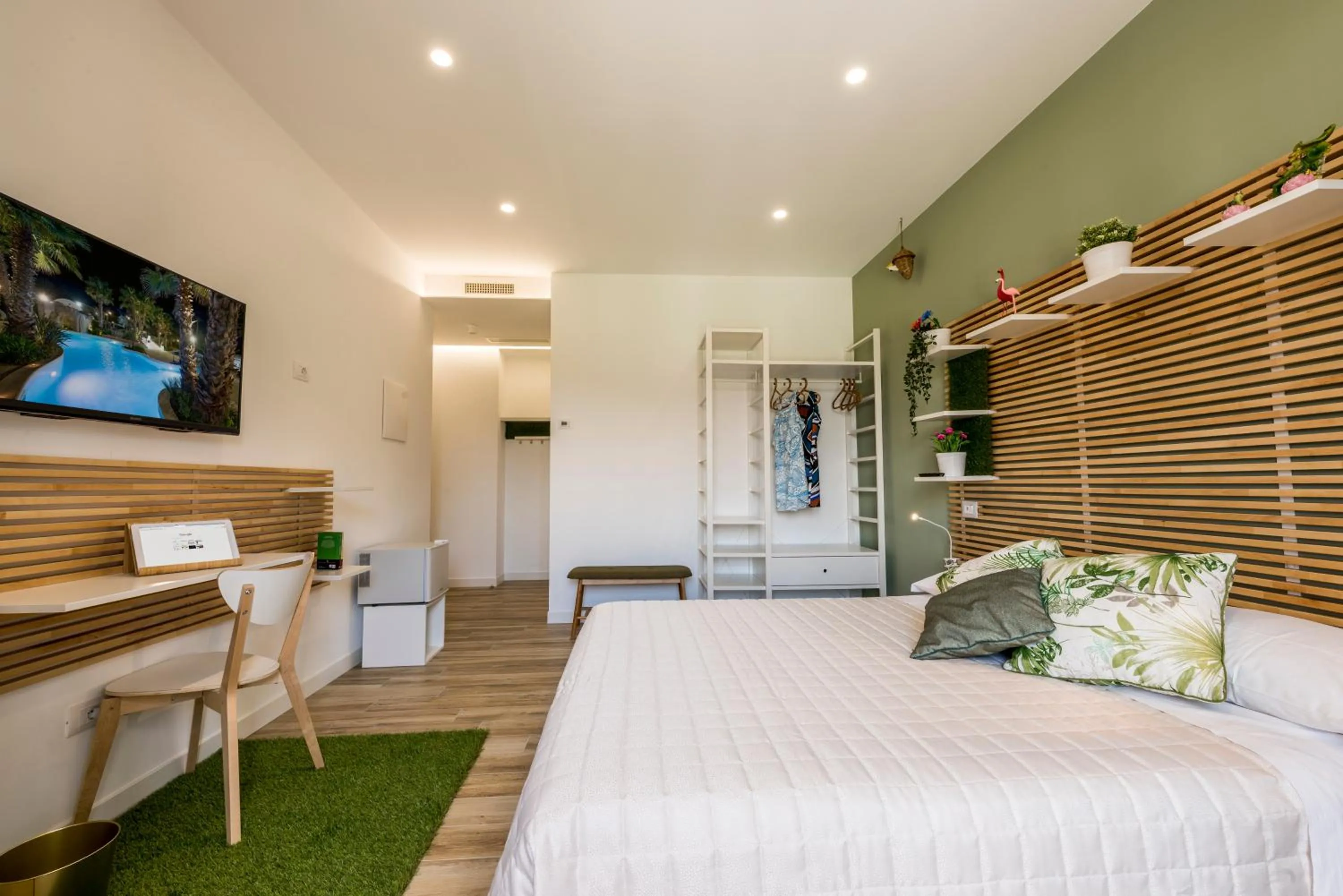 Photo of the whole room, Bed in Il Parco dei Poeti B&B