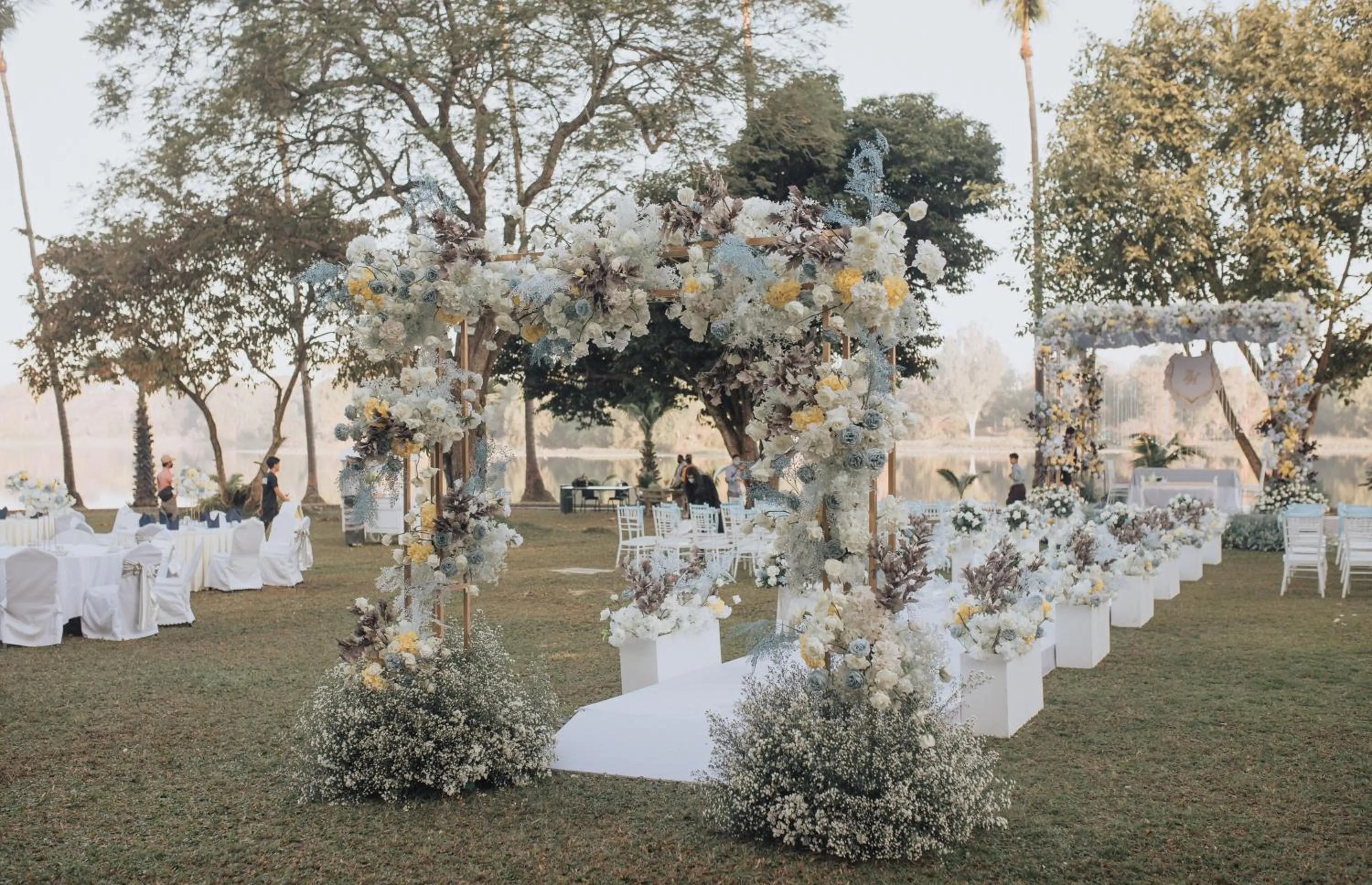 wedding in Inya Lake Hotel Yangon