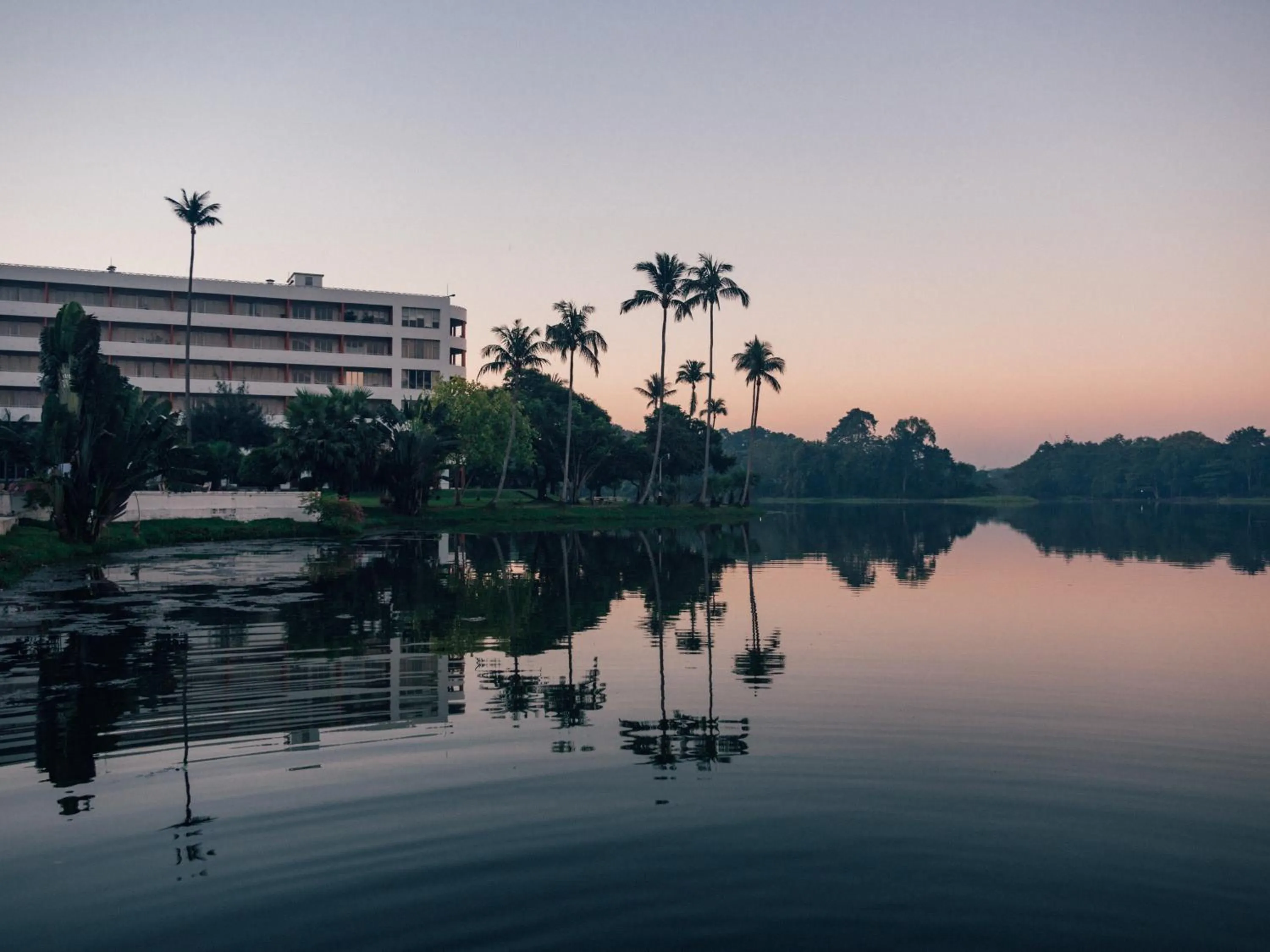 Property building in Inya Lake Hotel Yangon