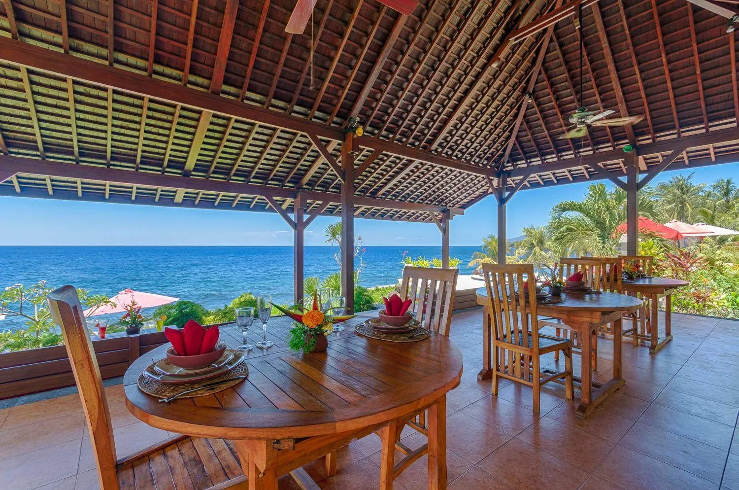 Restaurant/places to eat in Toyabali-Resort, Boutique Beach Villas