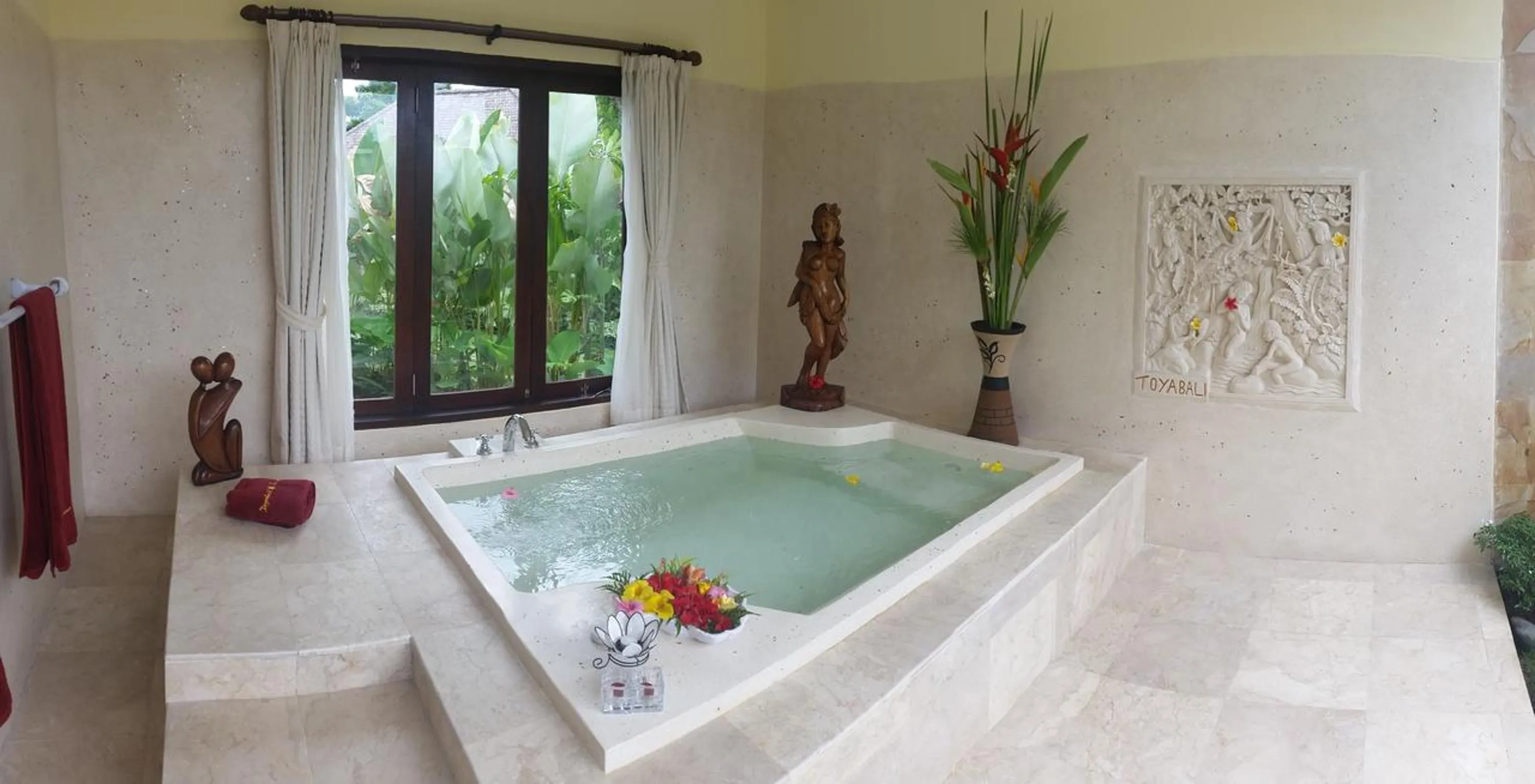 Bathroom in Toyabali-Resort, Boutique Beach Villas