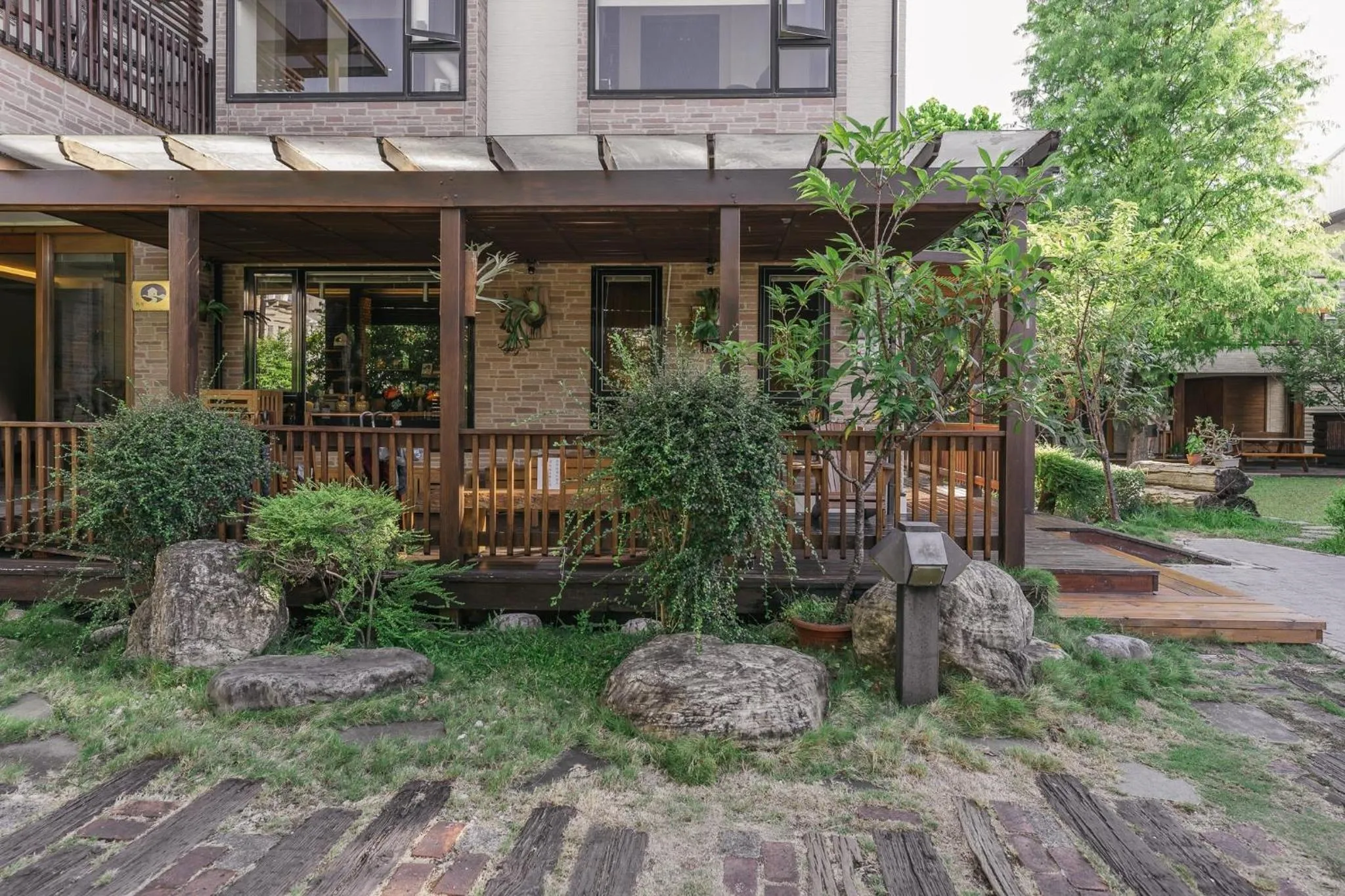 Patio, Property Building in Cypress House