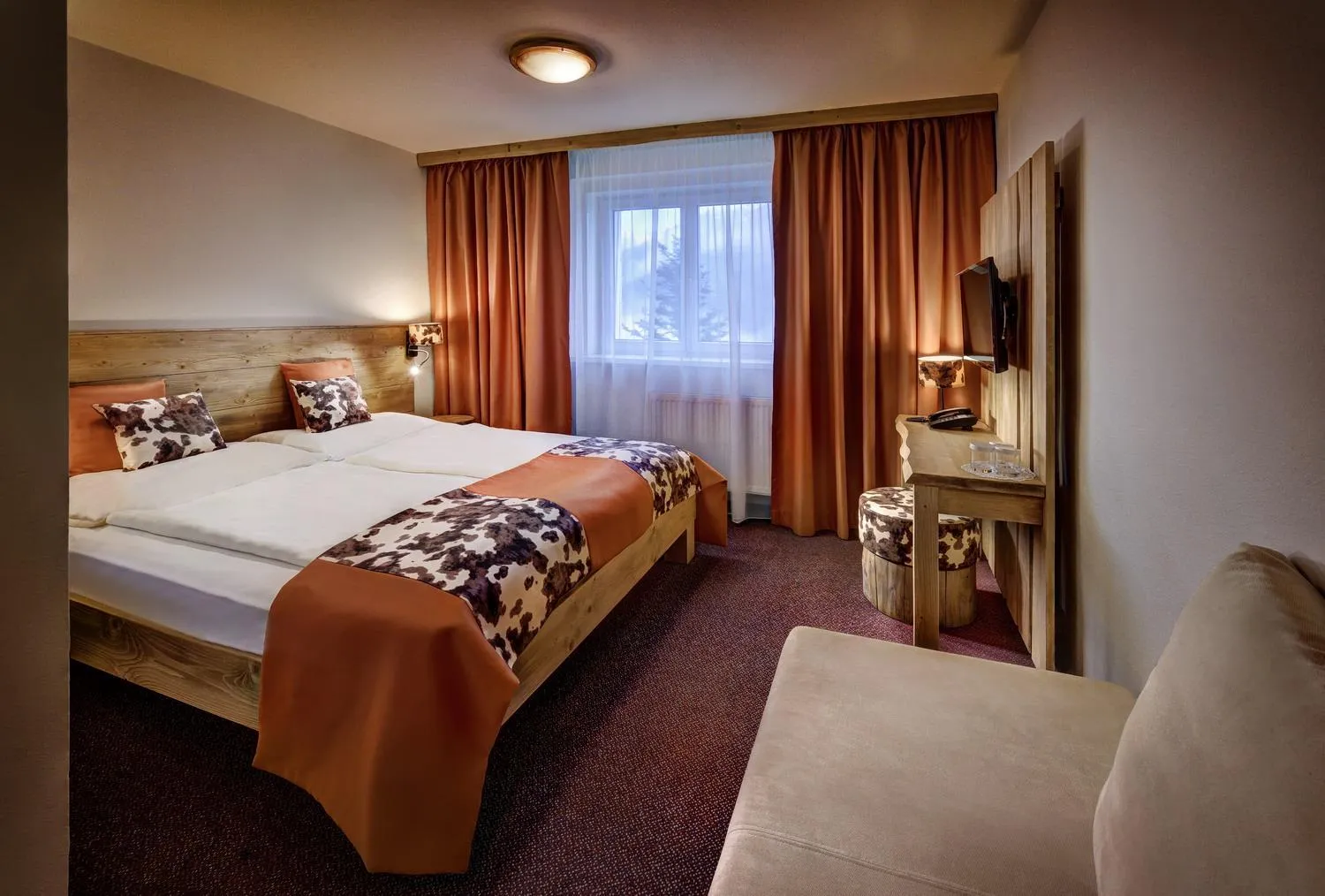 Bed in Hotel Srdiečko