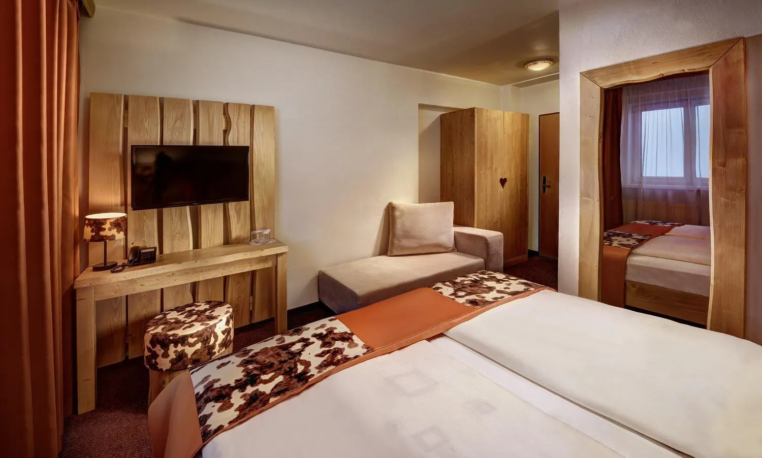 Bed in Hotel Srdiečko