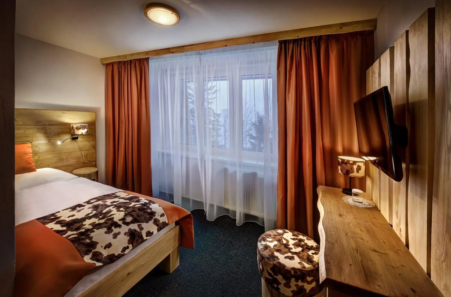 Bed in Hotel Srdiečko