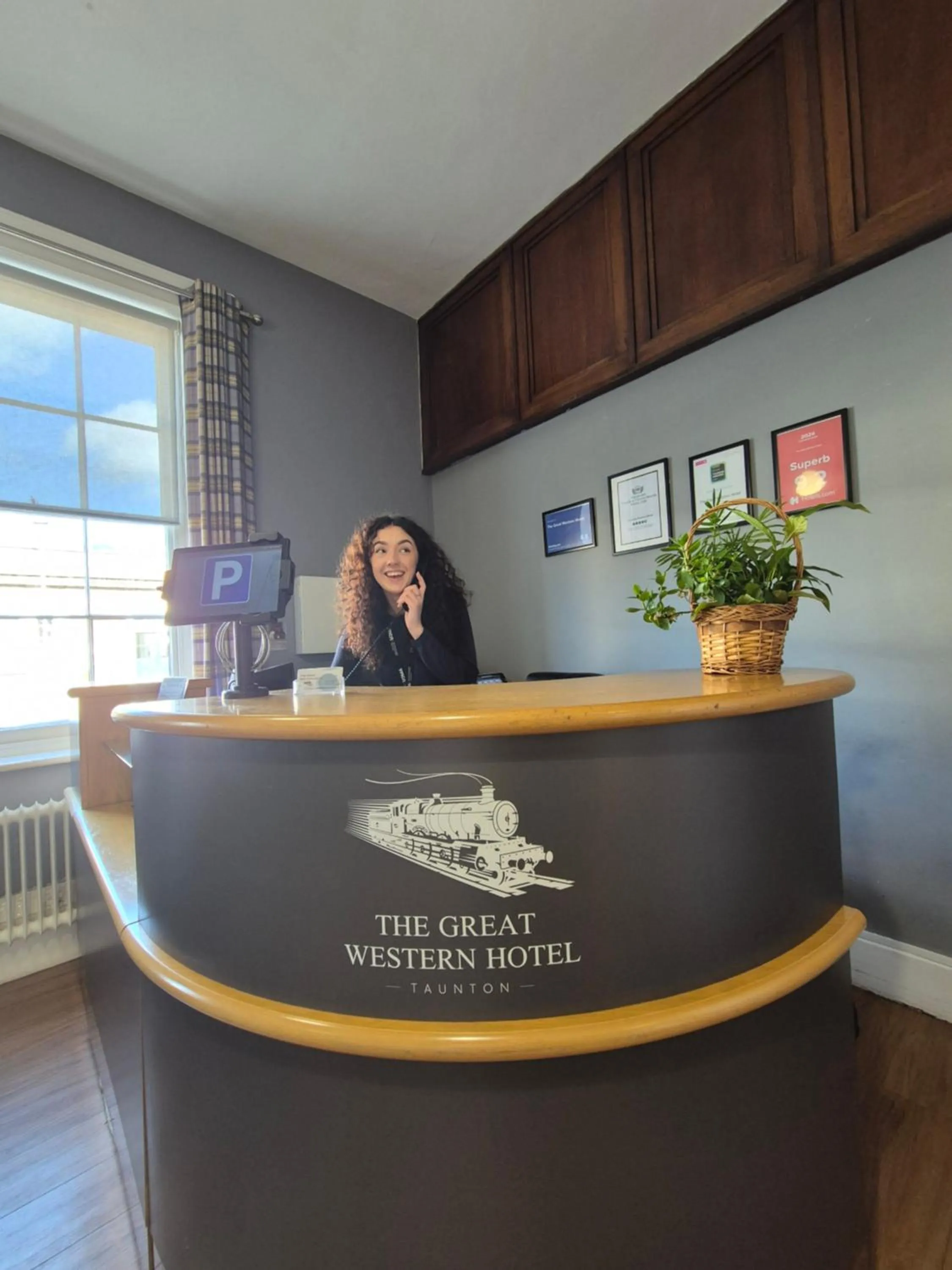 Staff in The Great Western Hotel