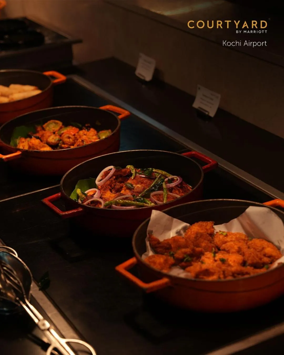 Restaurant/places to eat in Courtyard by Marriott Kochi Airport
