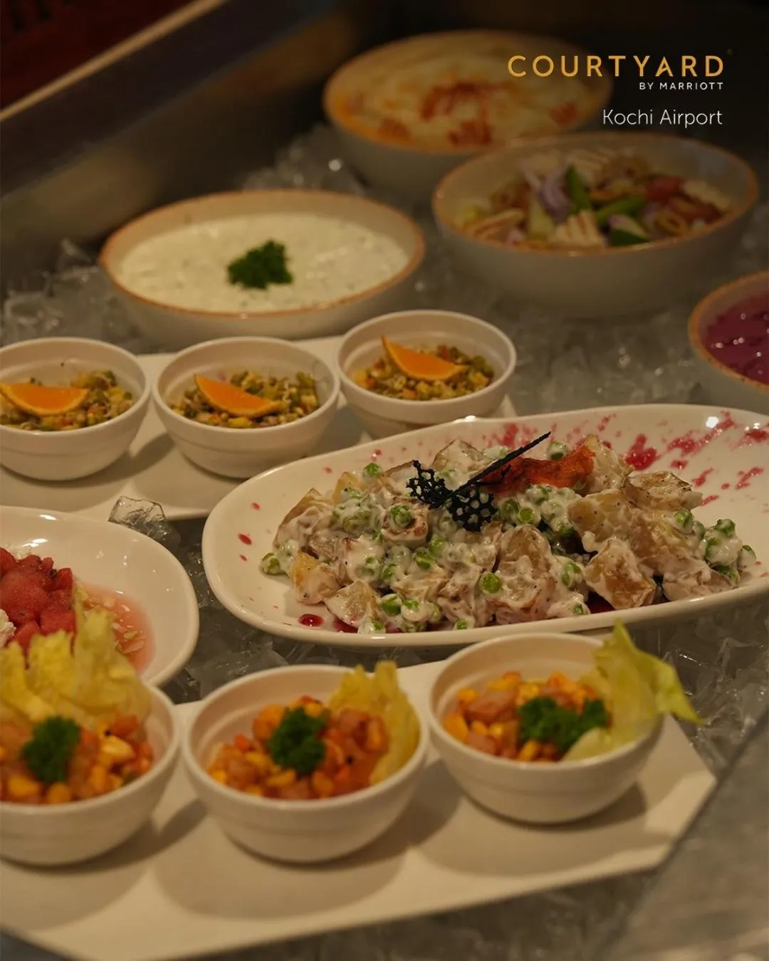 Restaurant/places to eat in Courtyard by Marriott Kochi Airport
