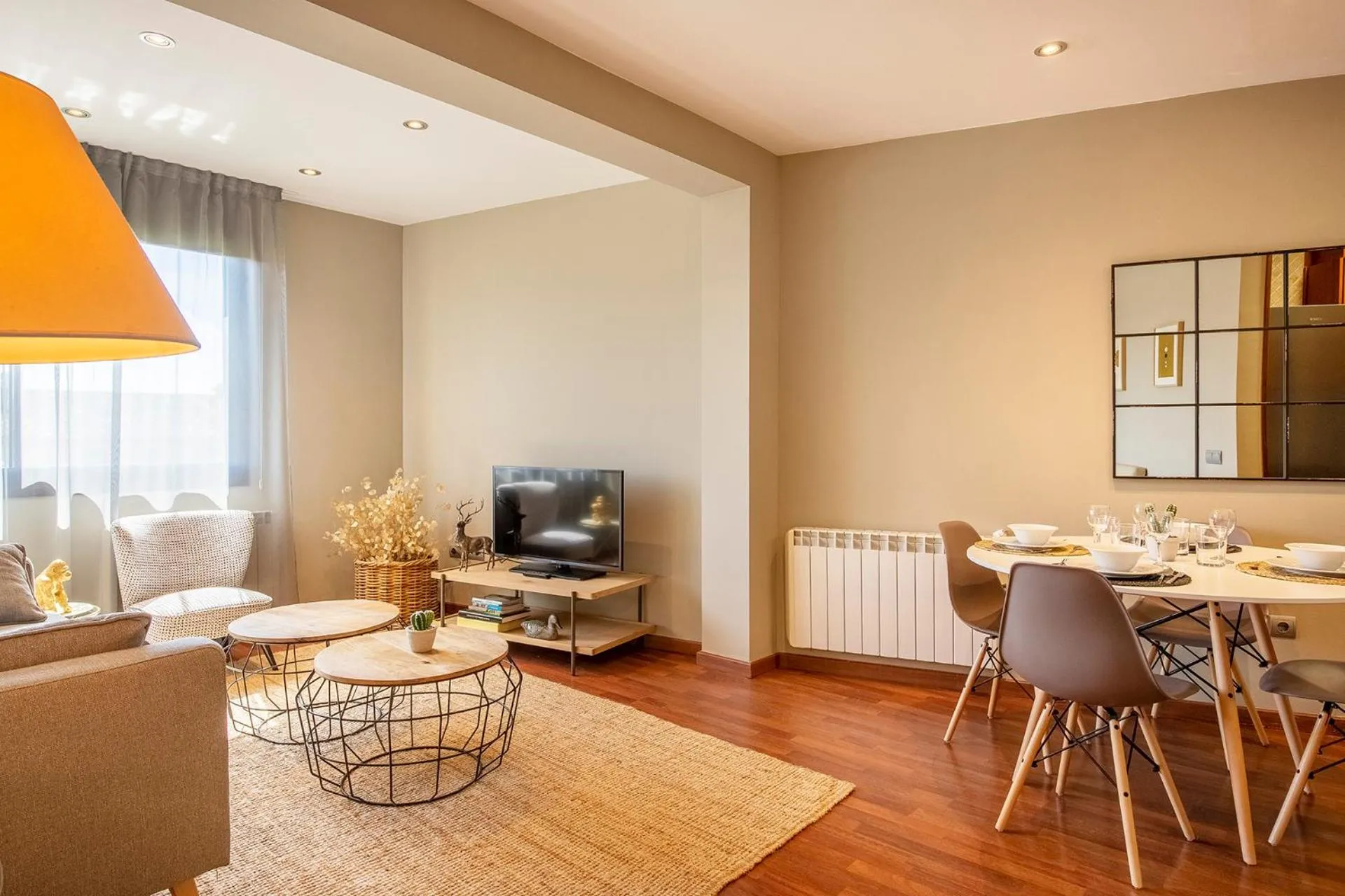 Living room in UP ROOMS BANYOLES