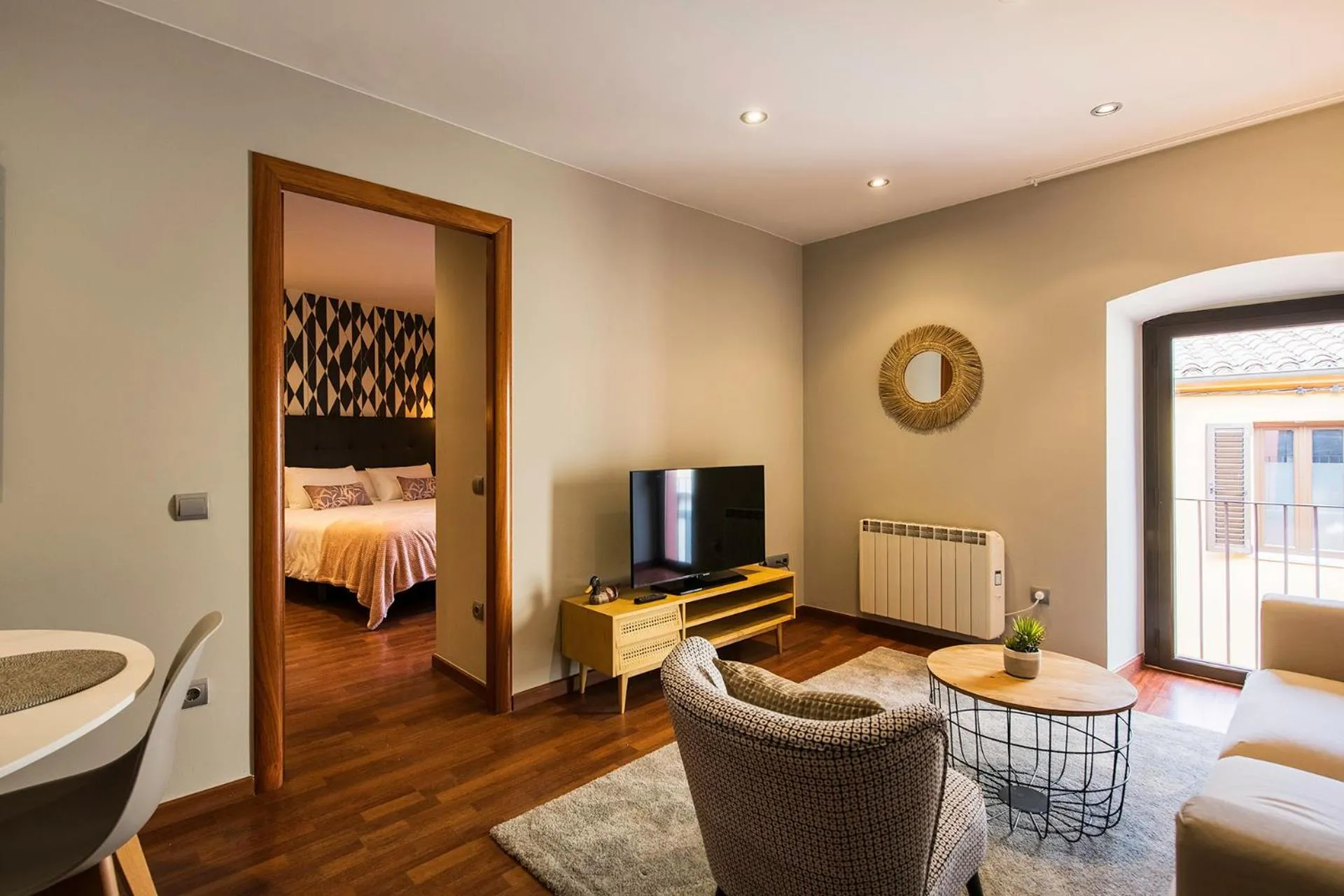 Seating area in UP ROOMS BANYOLES