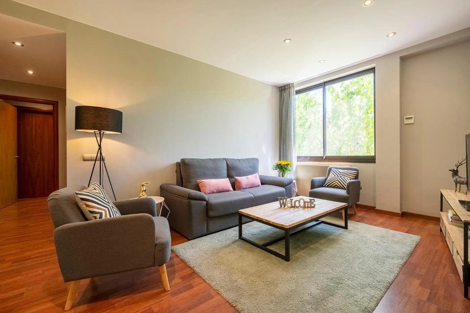 Living room in UP ROOMS BANYOLES