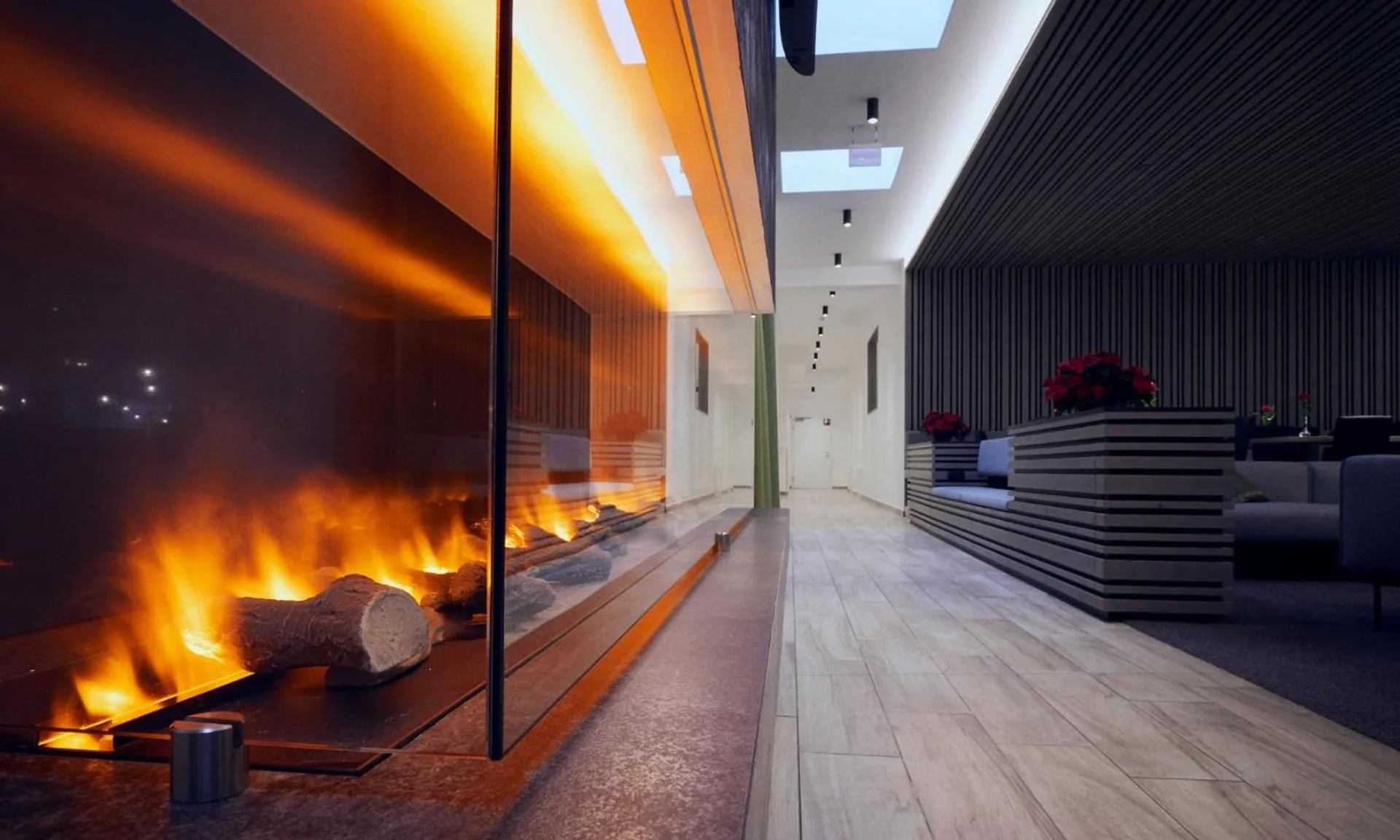 Seating area in Hotel Planai by Alpeffect Hotels