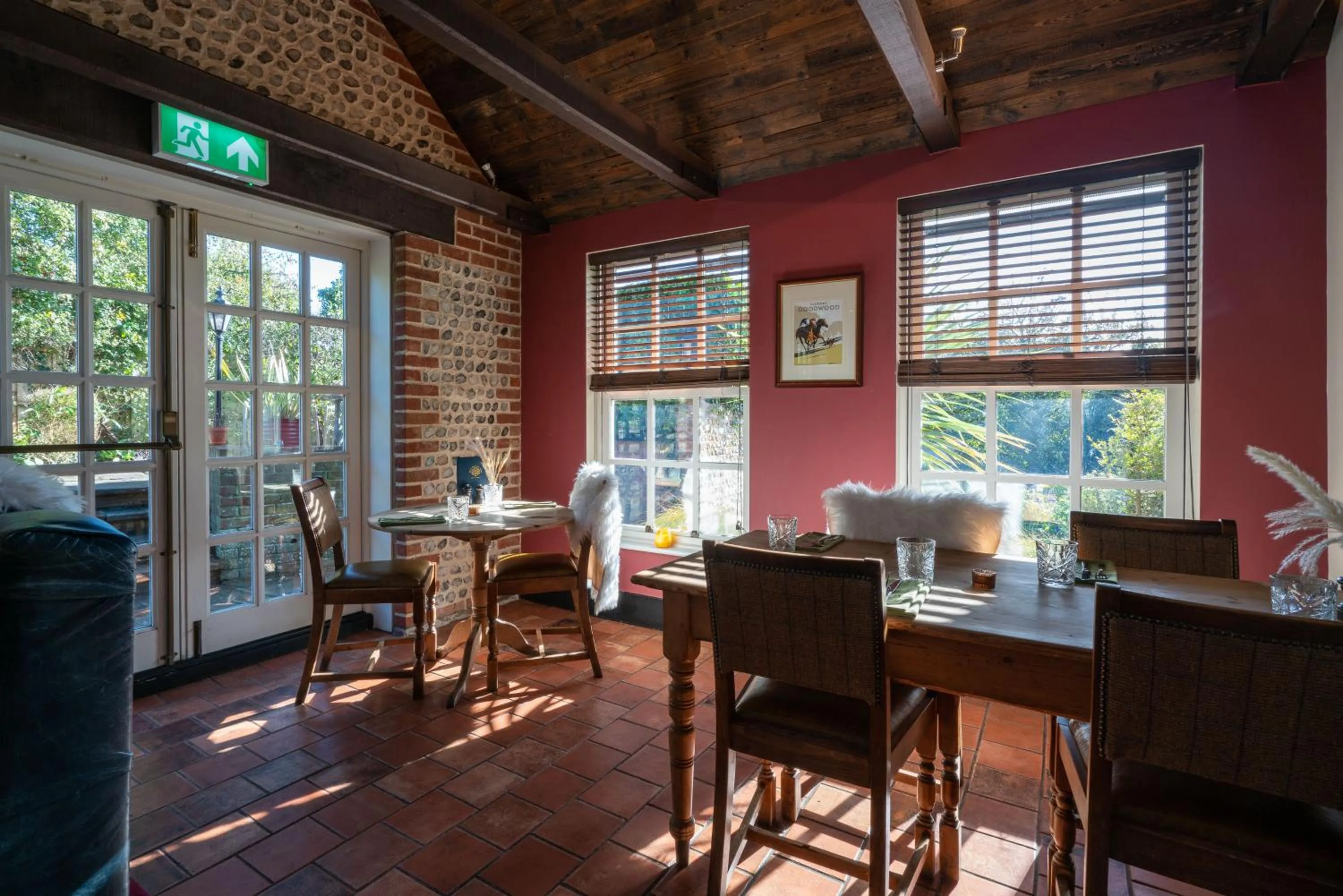 Dining area in The Royal Oak Inn