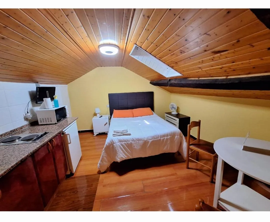 Bed in Apartahotel portal de leon