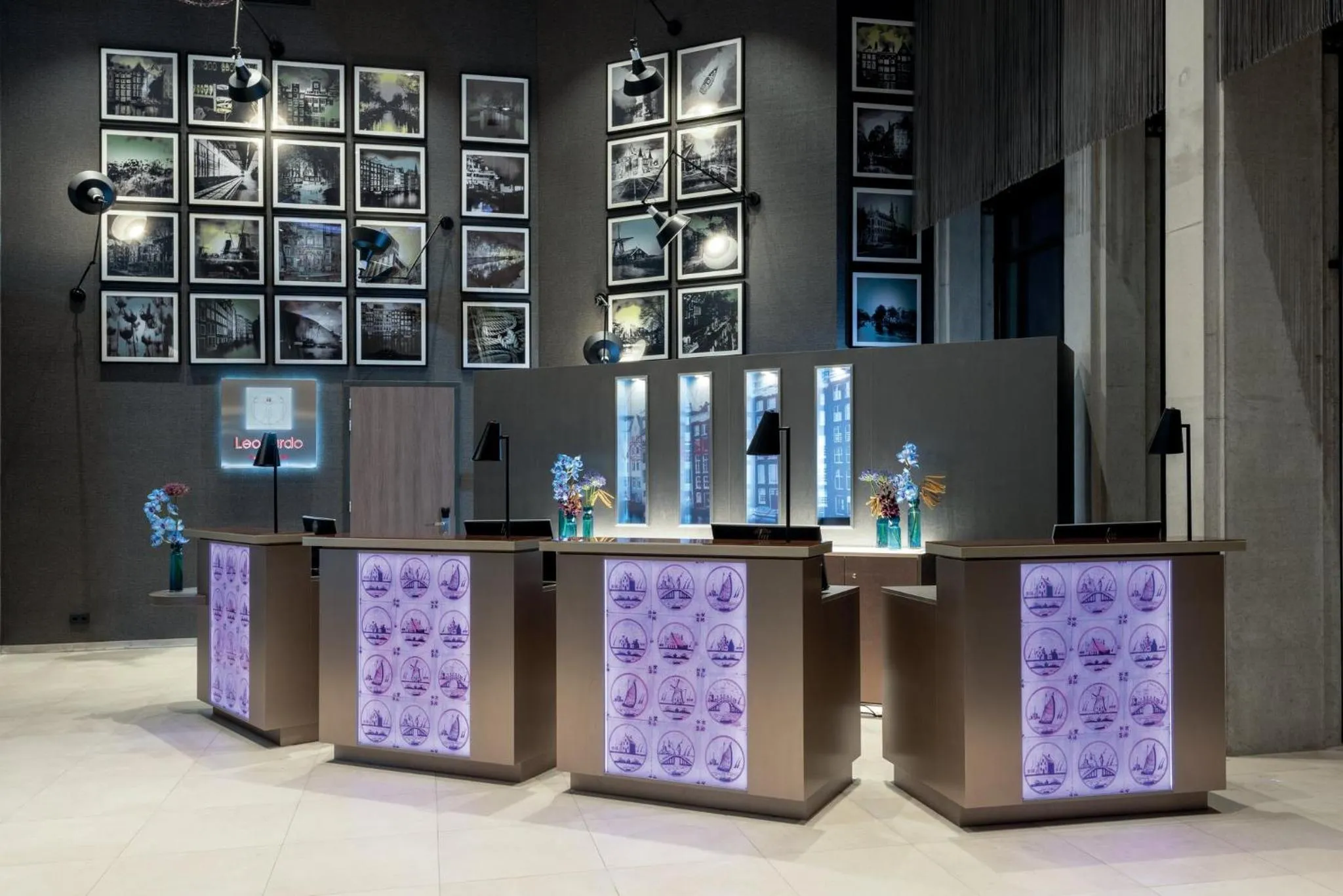 Lobby or reception in Leonardo Royal Hotel Amsterdam