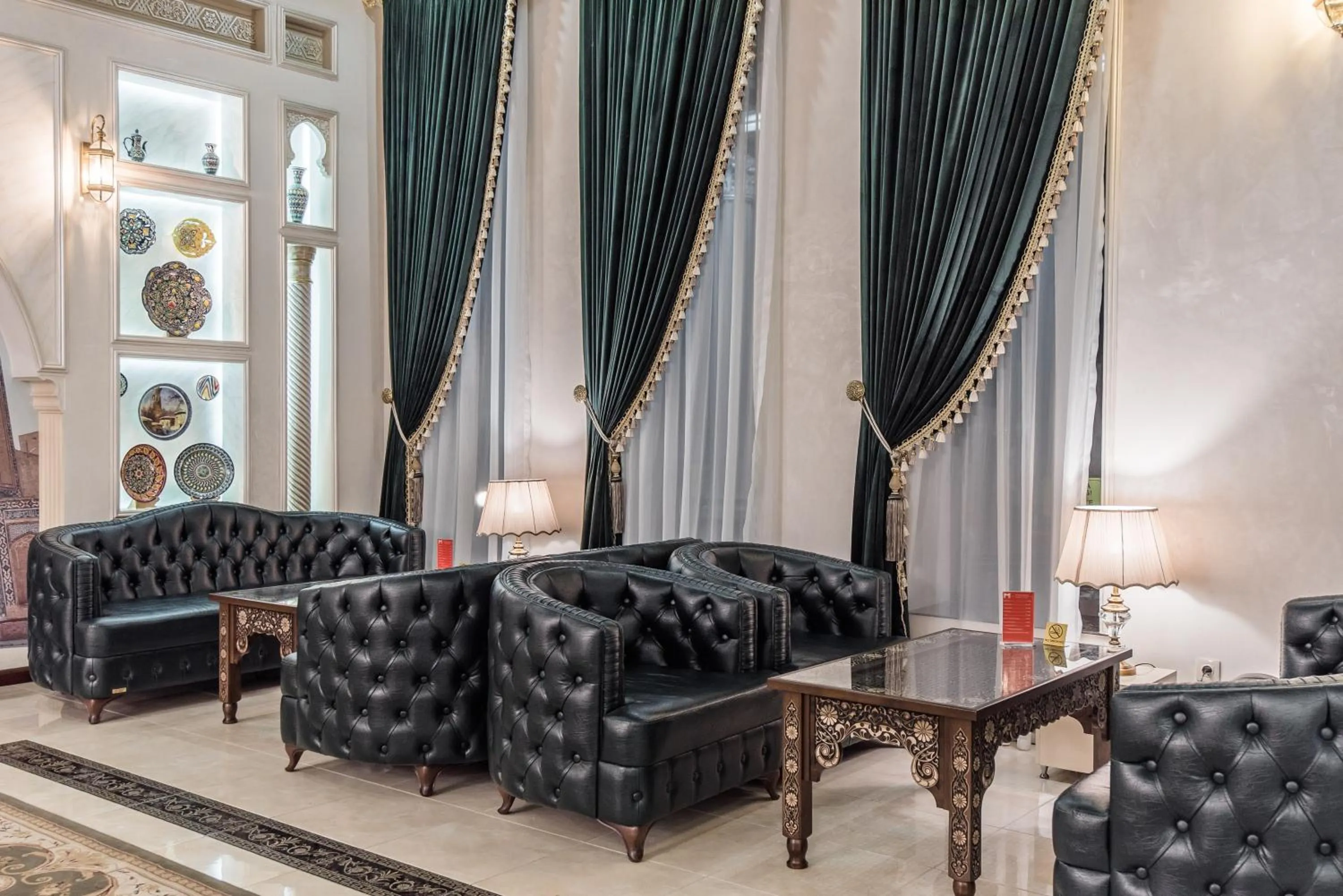 Seating area in The Royal Mezbon Hotel & SPA