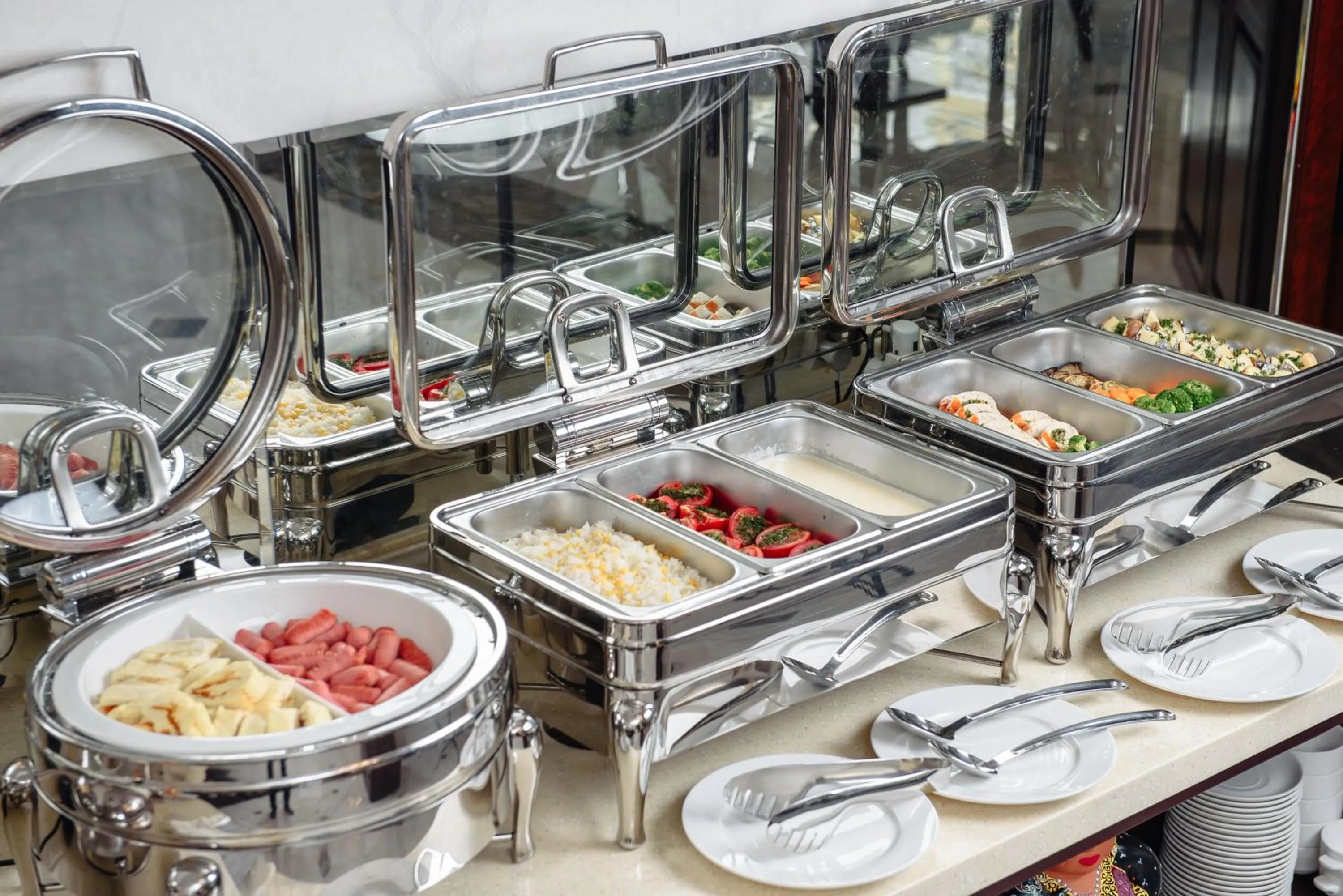 Breakfast in The Royal Mezbon Hotel & SPA