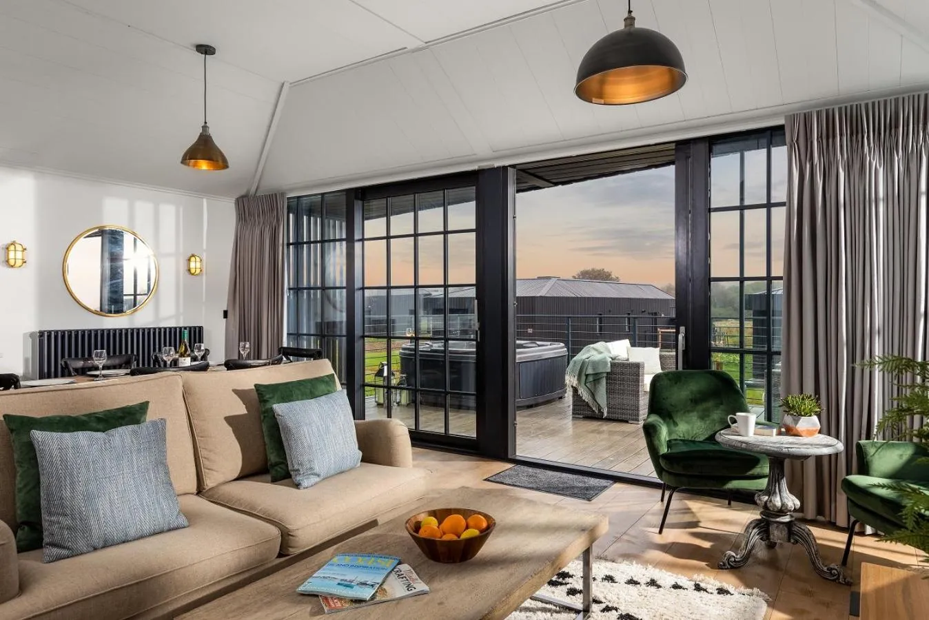 Hot Tub in Retallack Resort