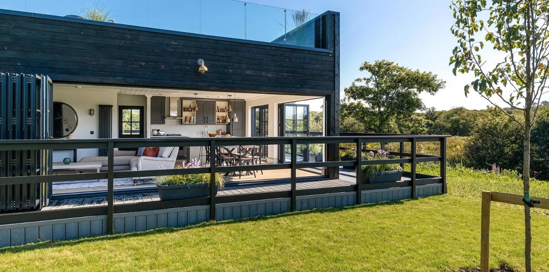 Garden view in Retallack Resort