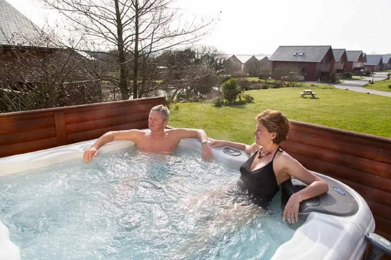 Hot Tub in Retallack Resort
