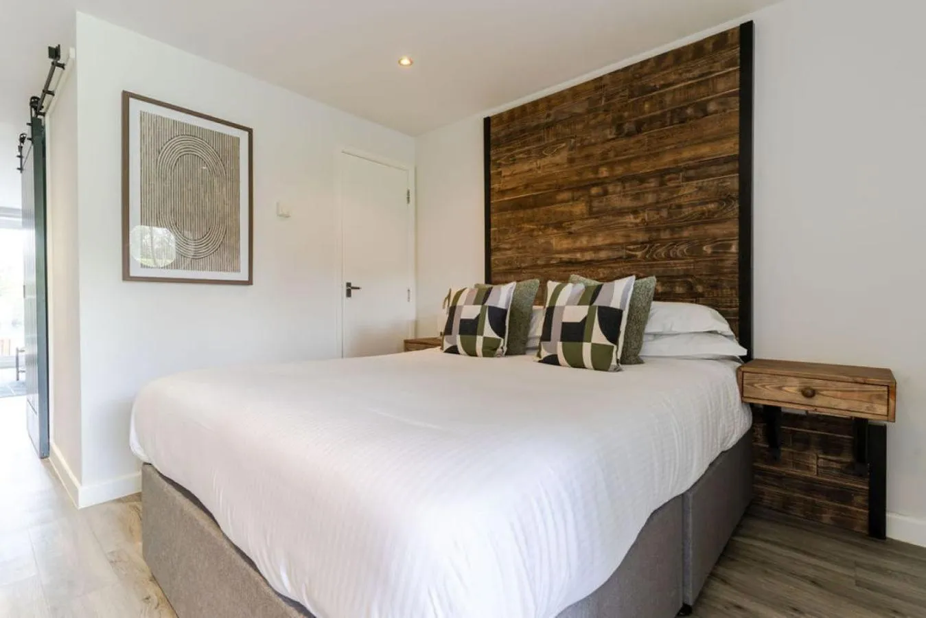 Bedroom, Bed in Retallack Resort by Away Resorts
