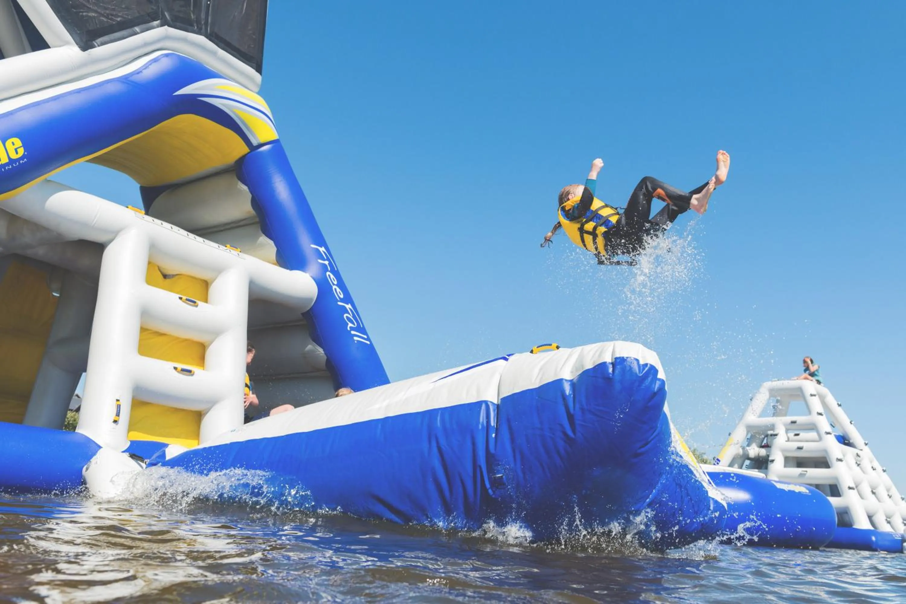 Aqua park in Retallack Resort