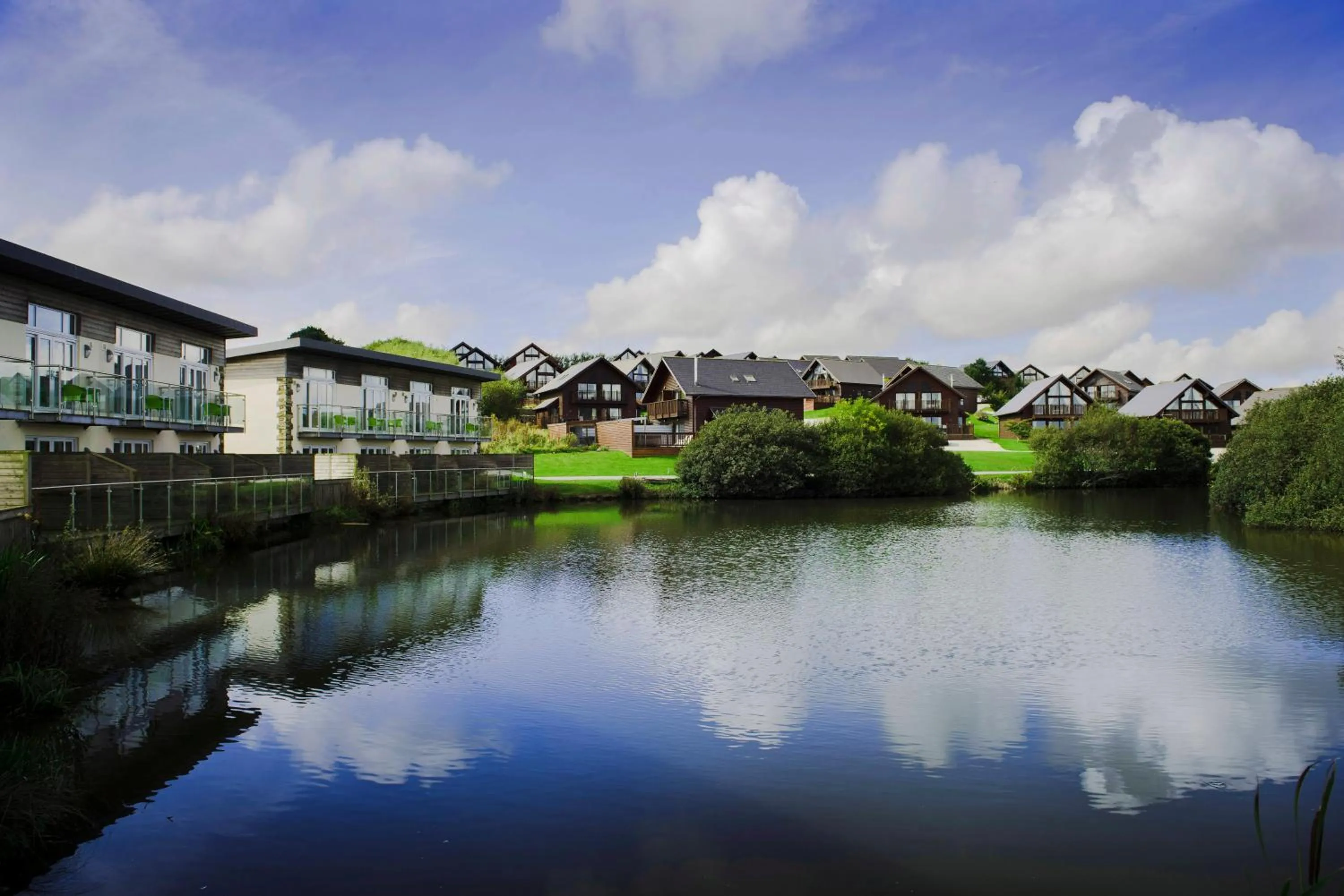 Lake view in Retallack Resort